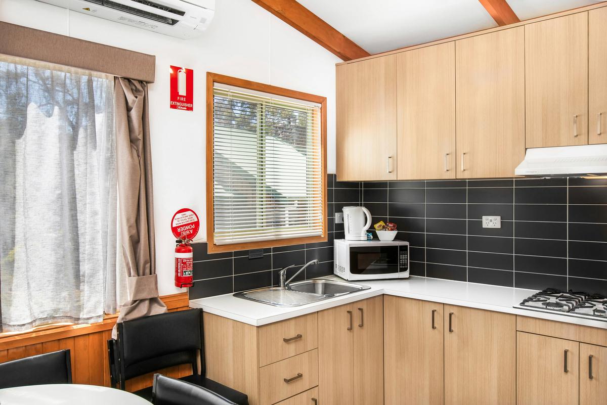 Kitchen in the Family Park Cabin