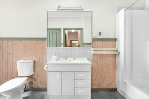 Bathroom in the Log Cabin
