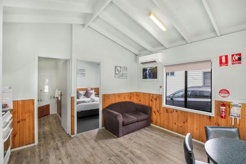 Living area in the Couples Spa Cabin