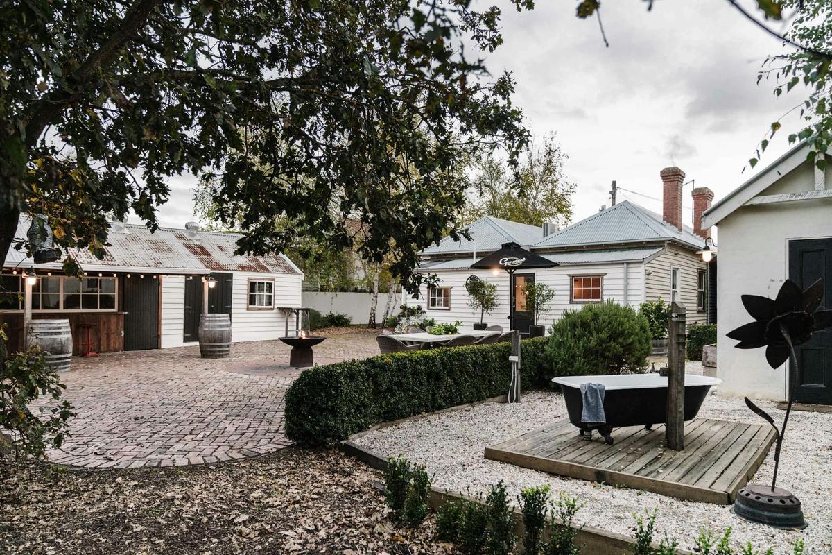 Rear Courtyard