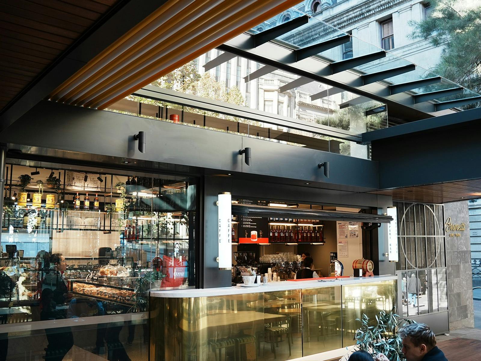 Interiors of Brunetti Oro Swanston