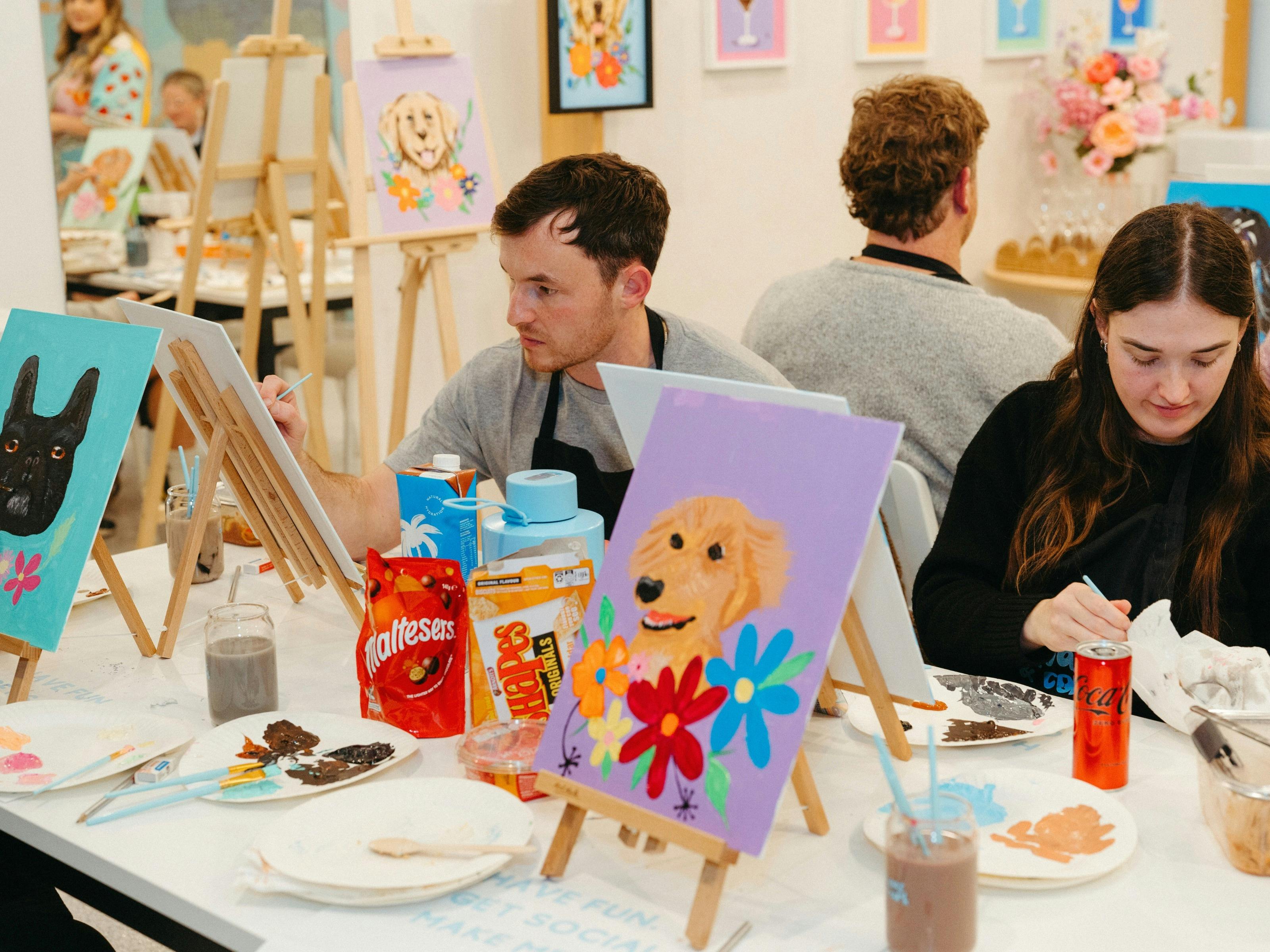 A fun, relaxed and social studio