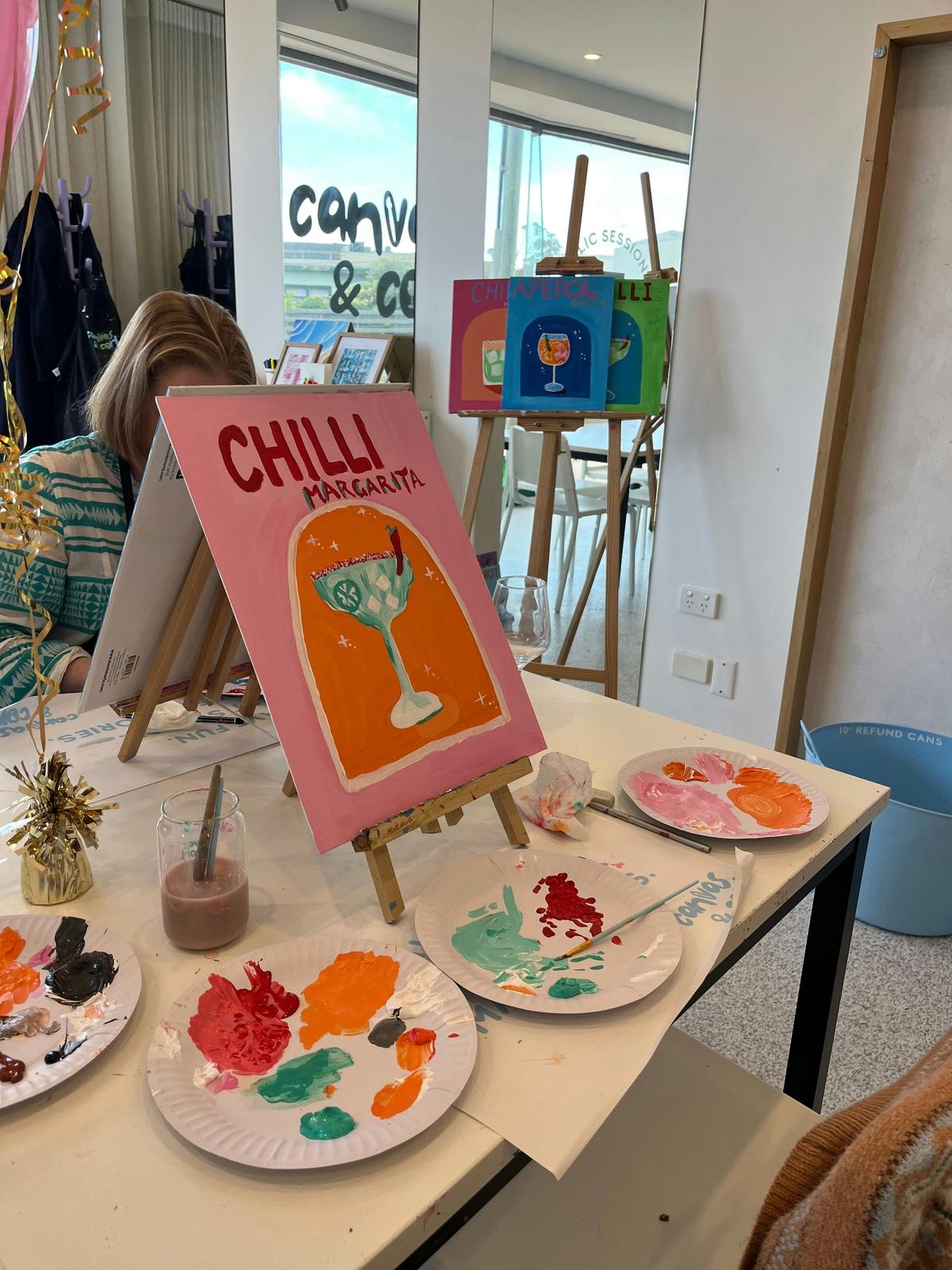 Cocktail painting