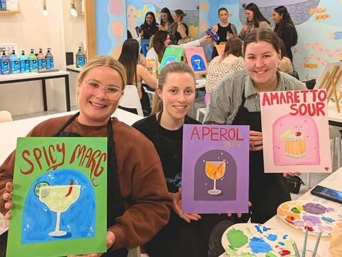 Canvas and Cork - Paint and Sip Studio