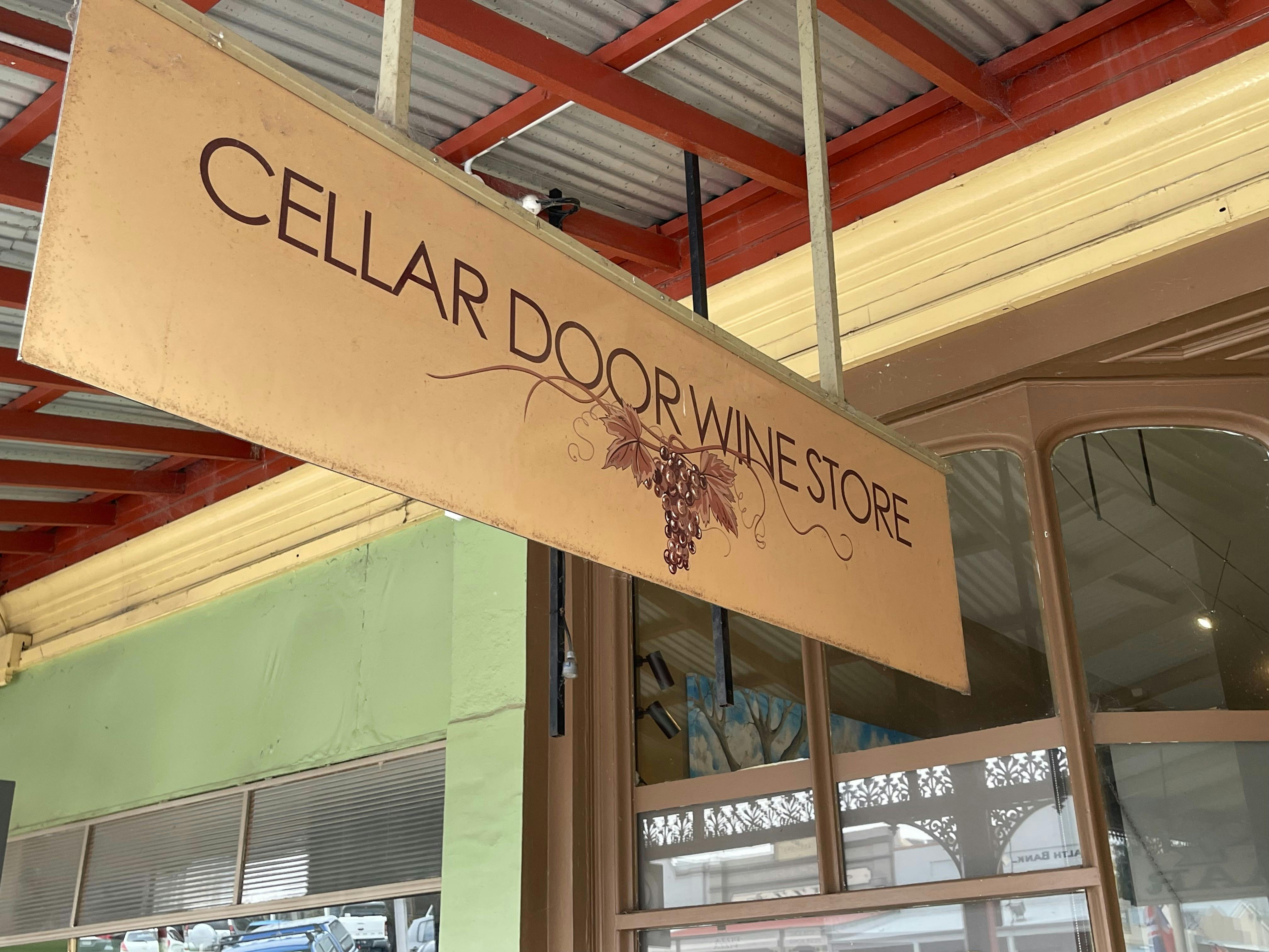 Cellar Door Wine Store is located on the main street of Beechworth