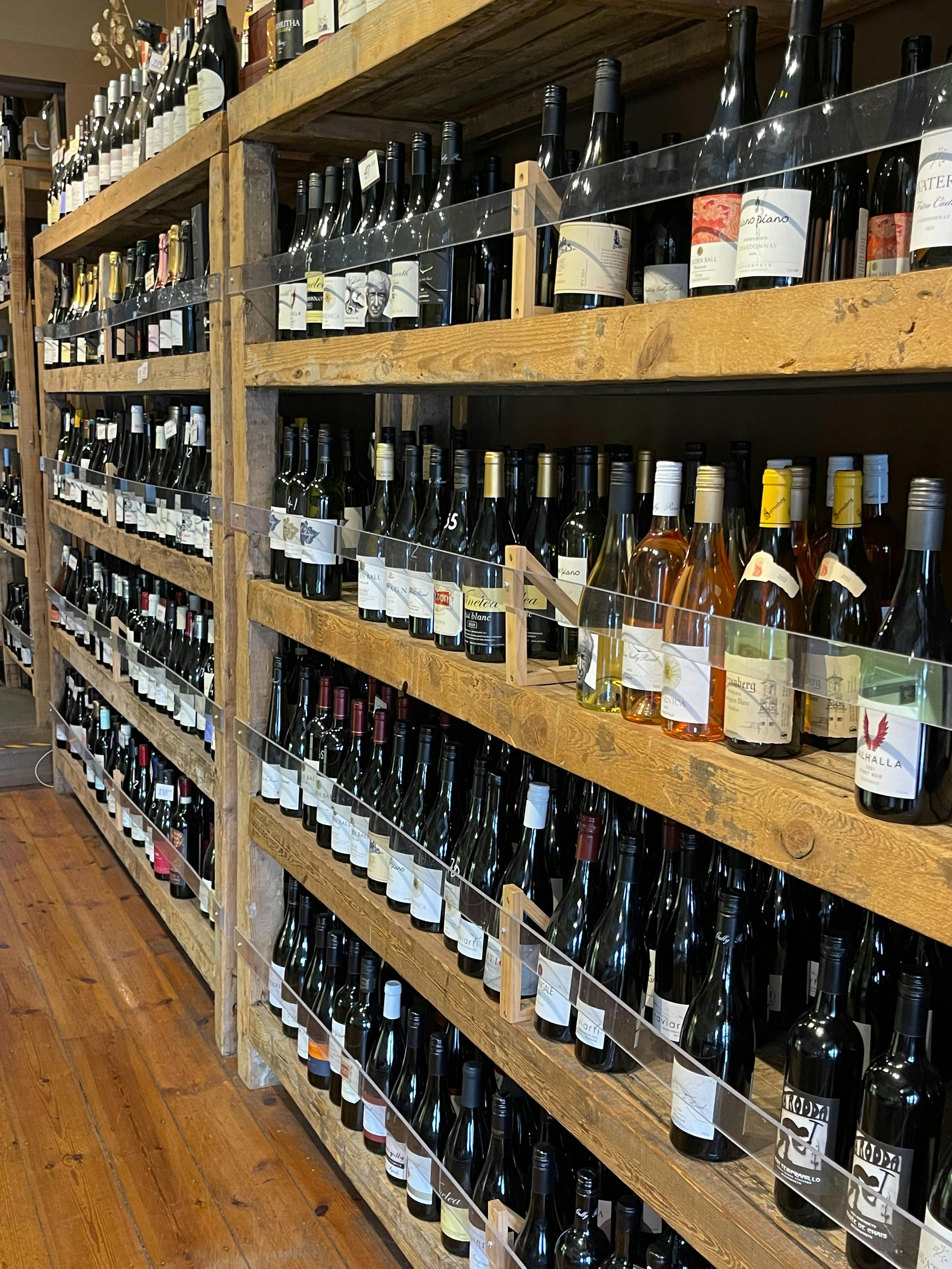 An extensive selction od Beechworth and Imported Wines, Spirts and craft beers available
