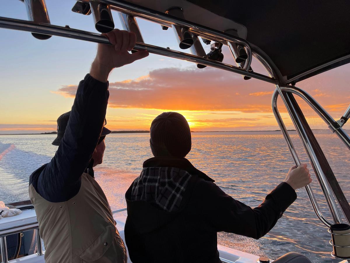 Enjoy a private charter of the Port Albert inlet