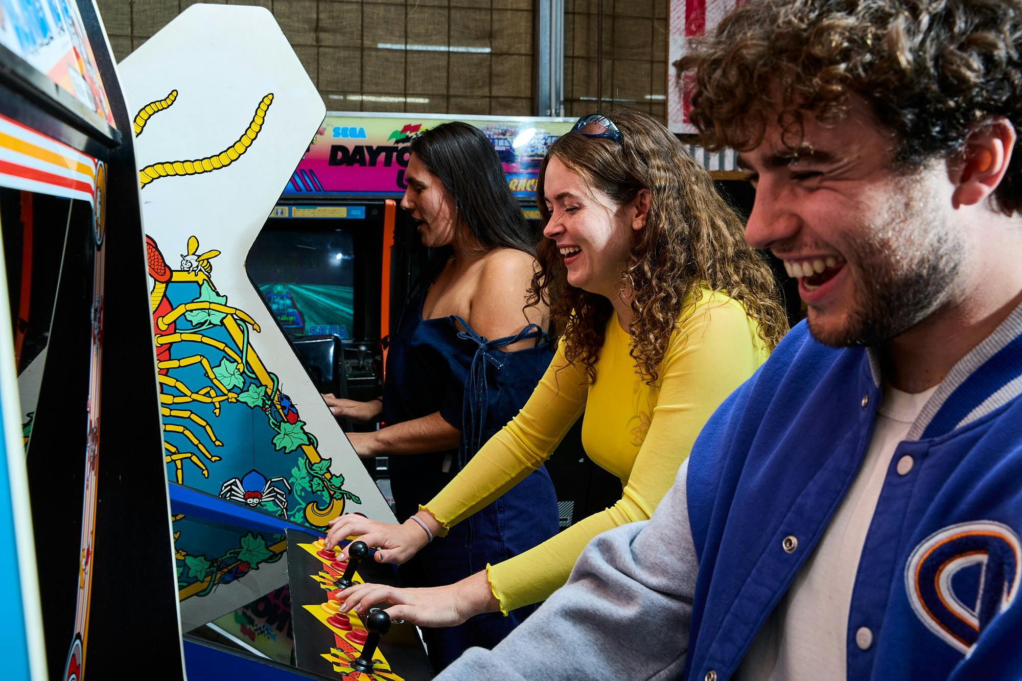 Vintage arcade machines, ping pong, table soccer and more in our Foyer space.