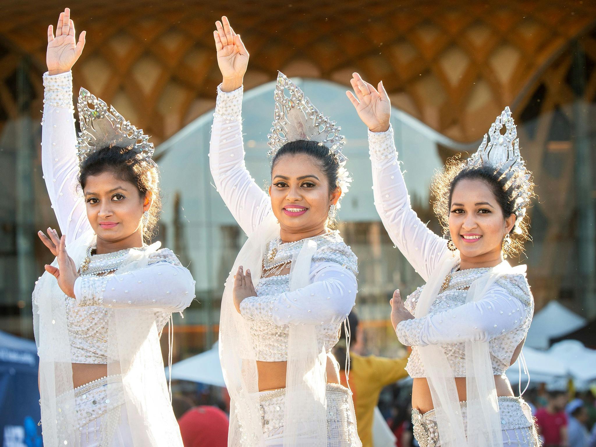 Diwali in the Bunjil Place Plaza