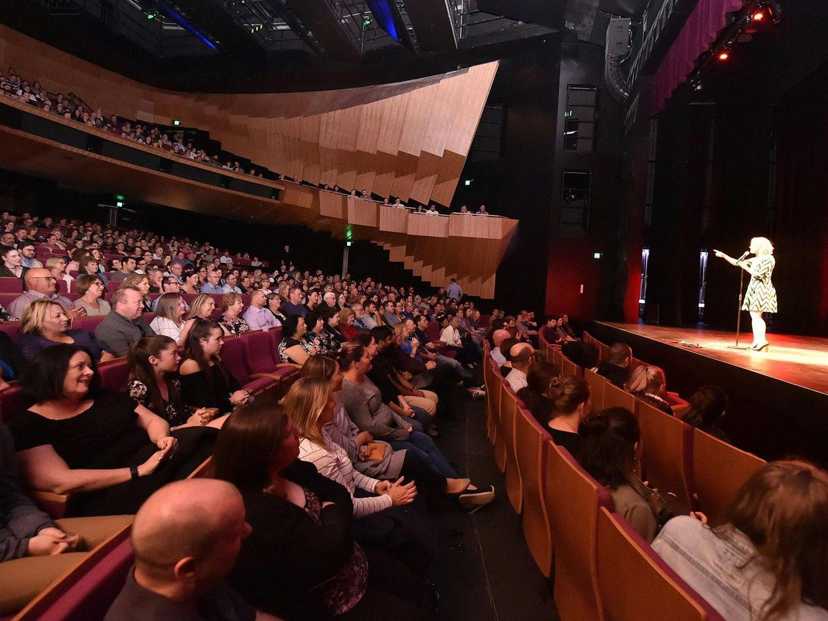 Comedy in the Bunjil Place Theatre