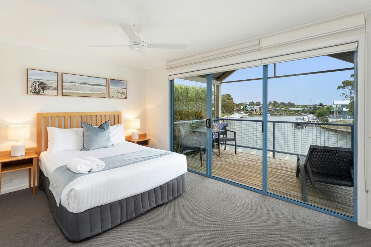 Master bedroom waterfront