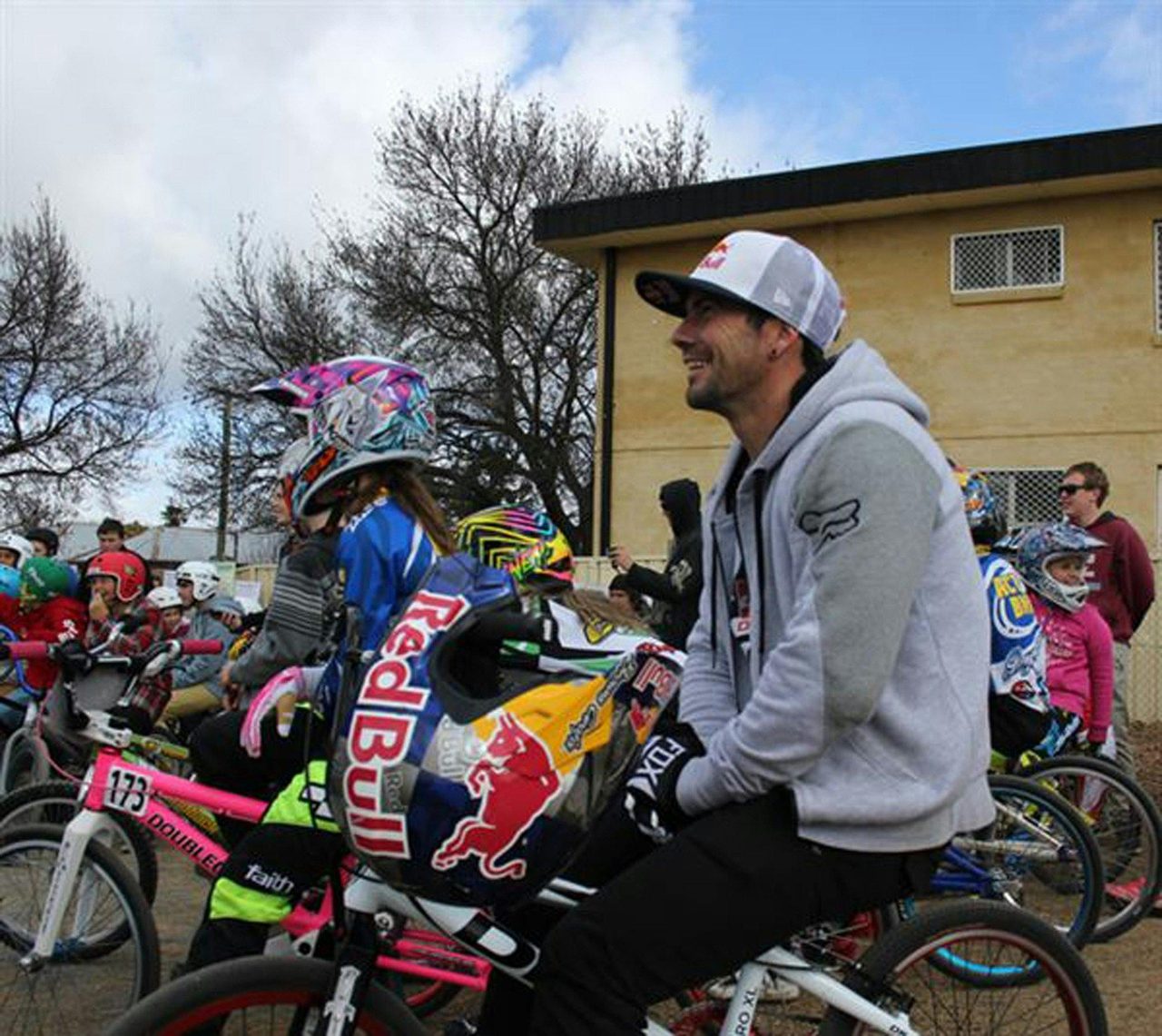 BMX riders