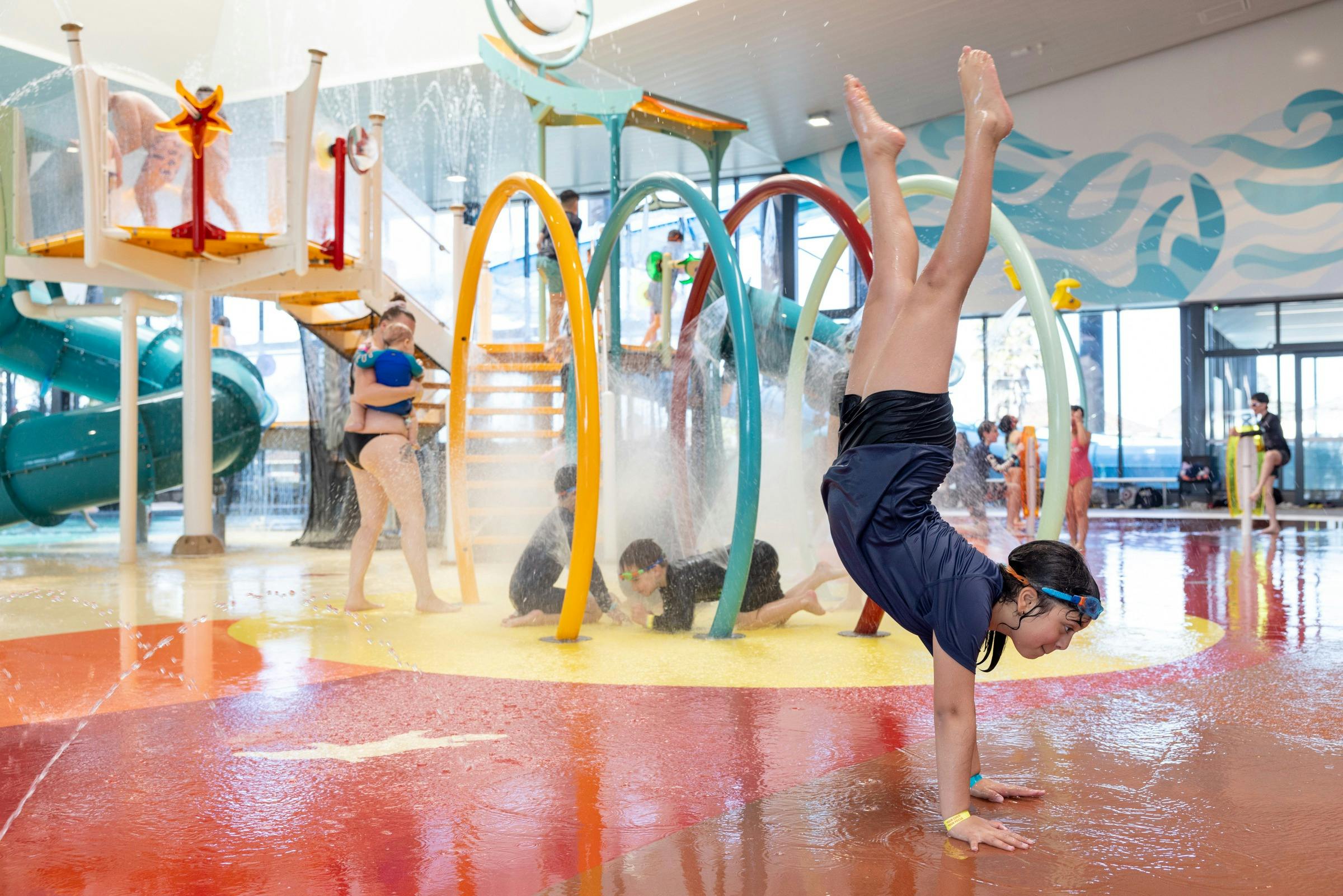 Kids splash park in Brimbank Aquatic and Wellness Centre