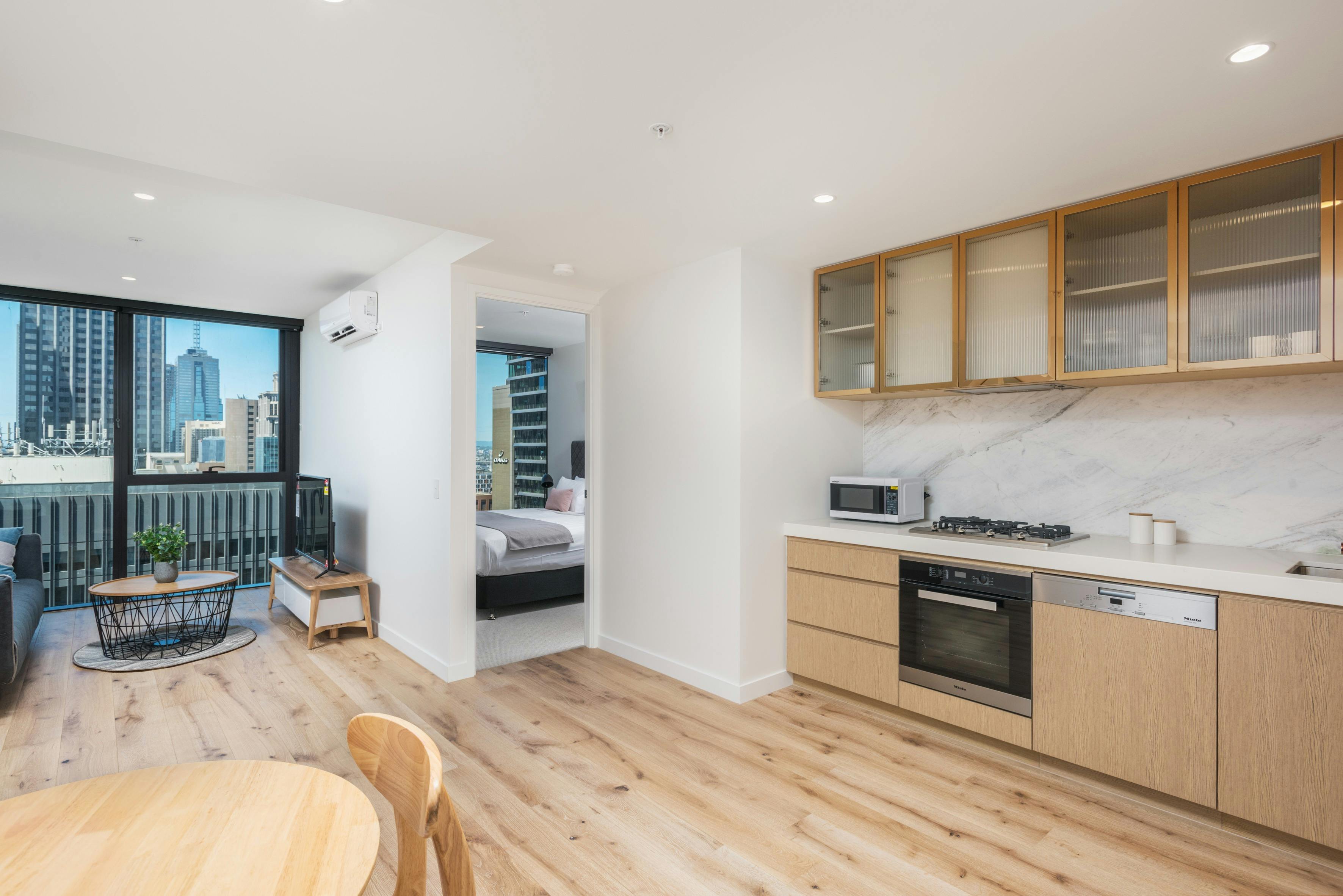 1 Bedroom Apartment - Kitchen / Living Area