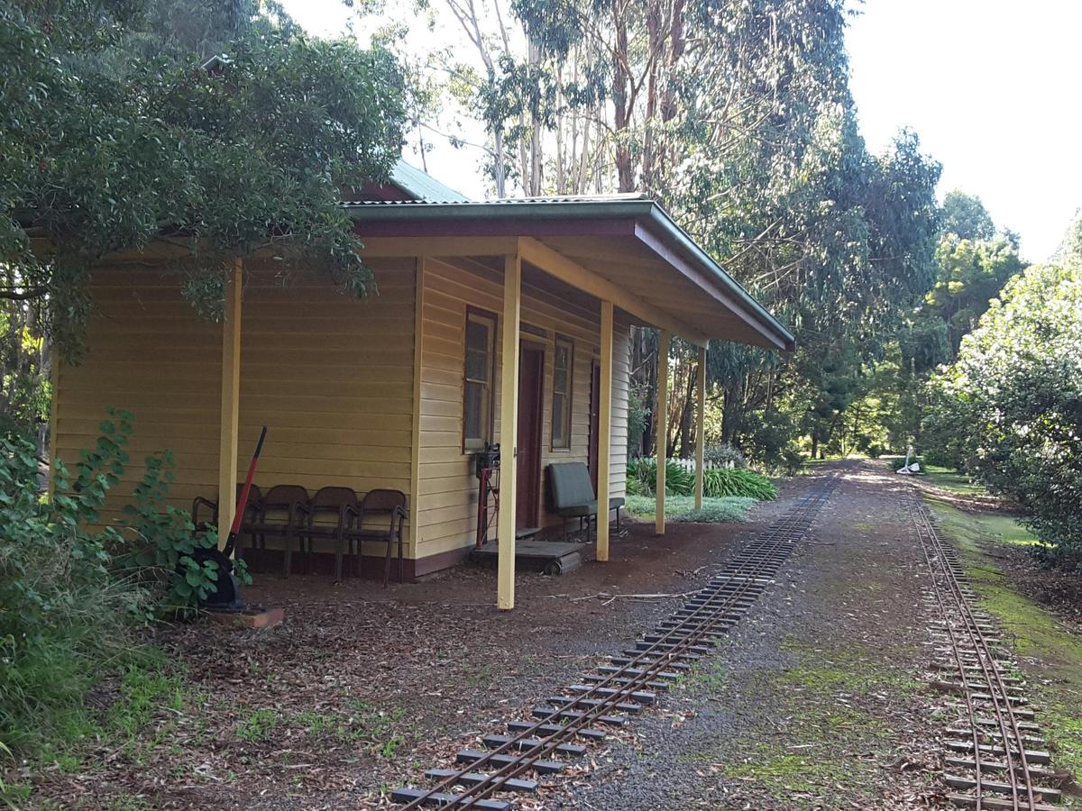 Old Cobden Railway Station is part of the Park
