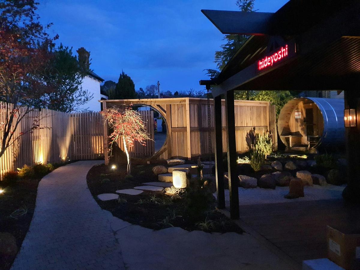 Samurai Villas at Night