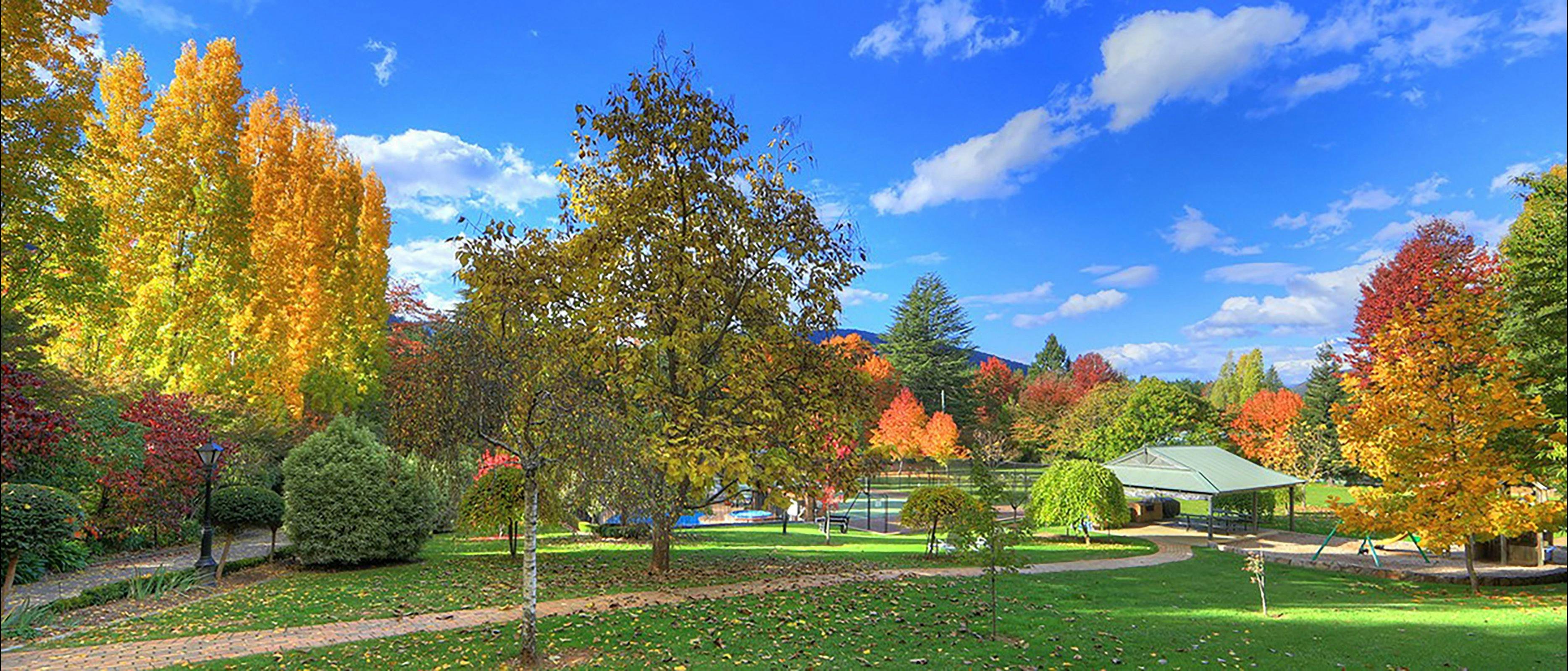 Wander through the stunning landscaped gardens