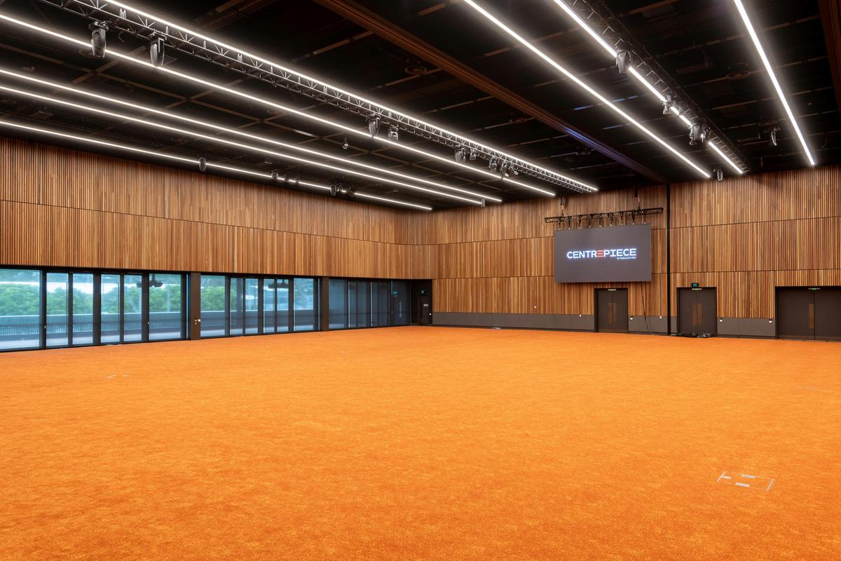 An internal view of CENTREPIECEs Grand Hall