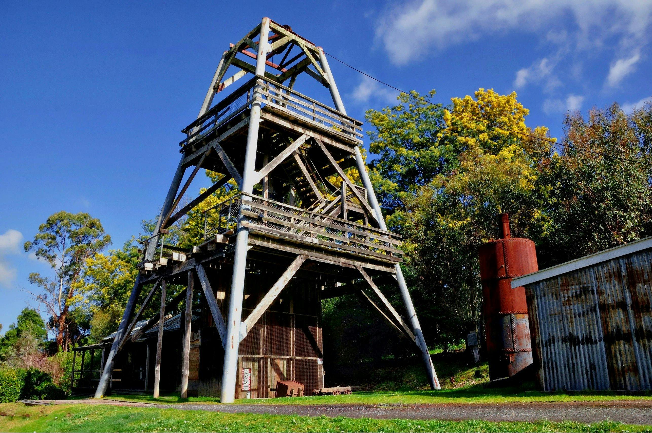 Poppet Head at Coal Creek