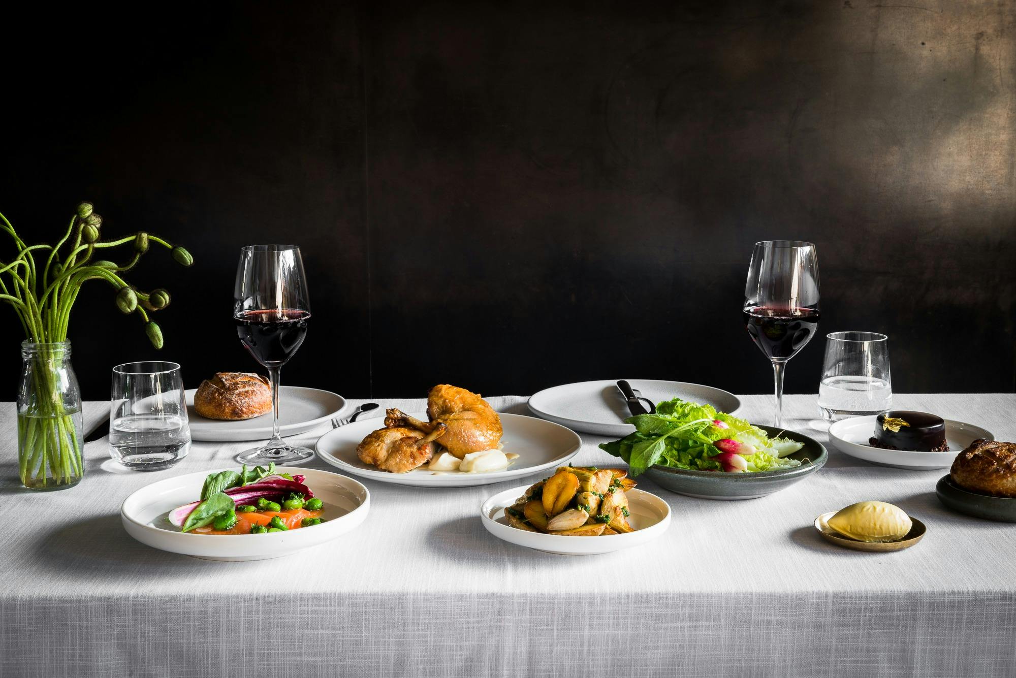 A generous, seasonal offering for Sunday lunch