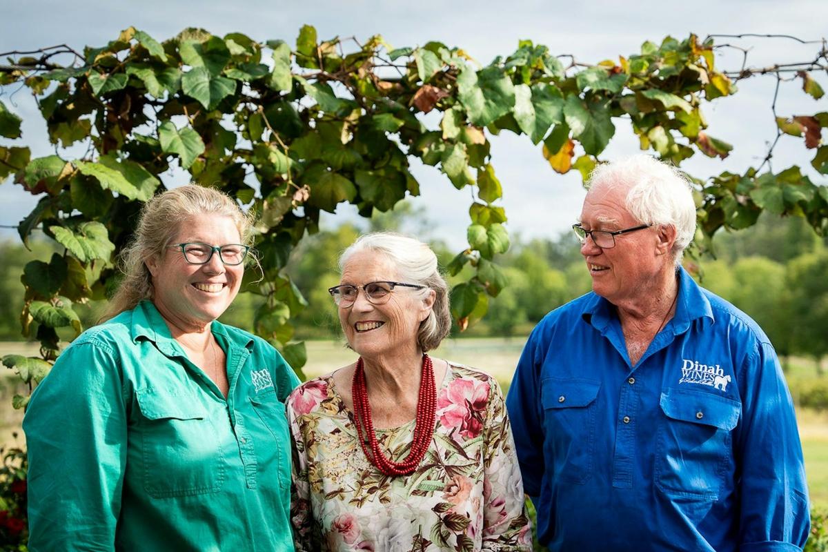 Kate, Susan and Richard Buller