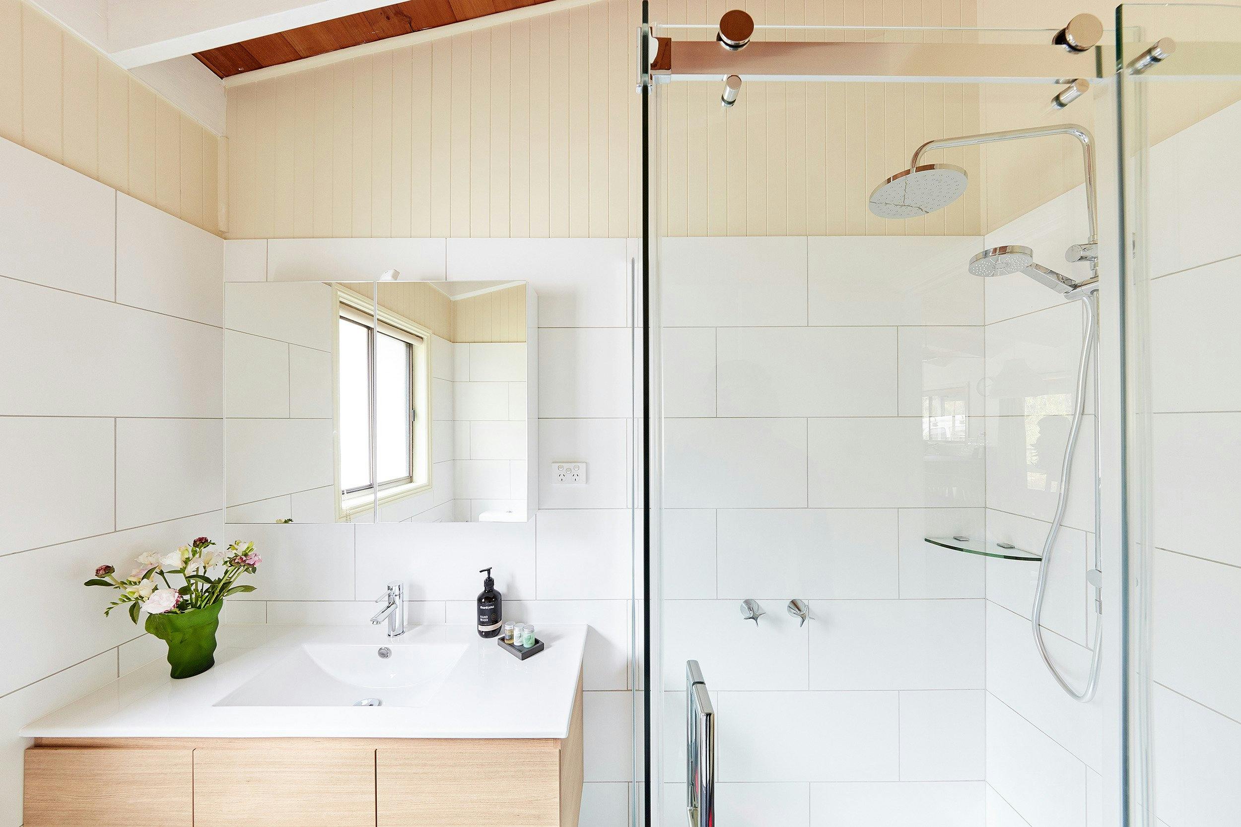 Newly renovated bathrooms