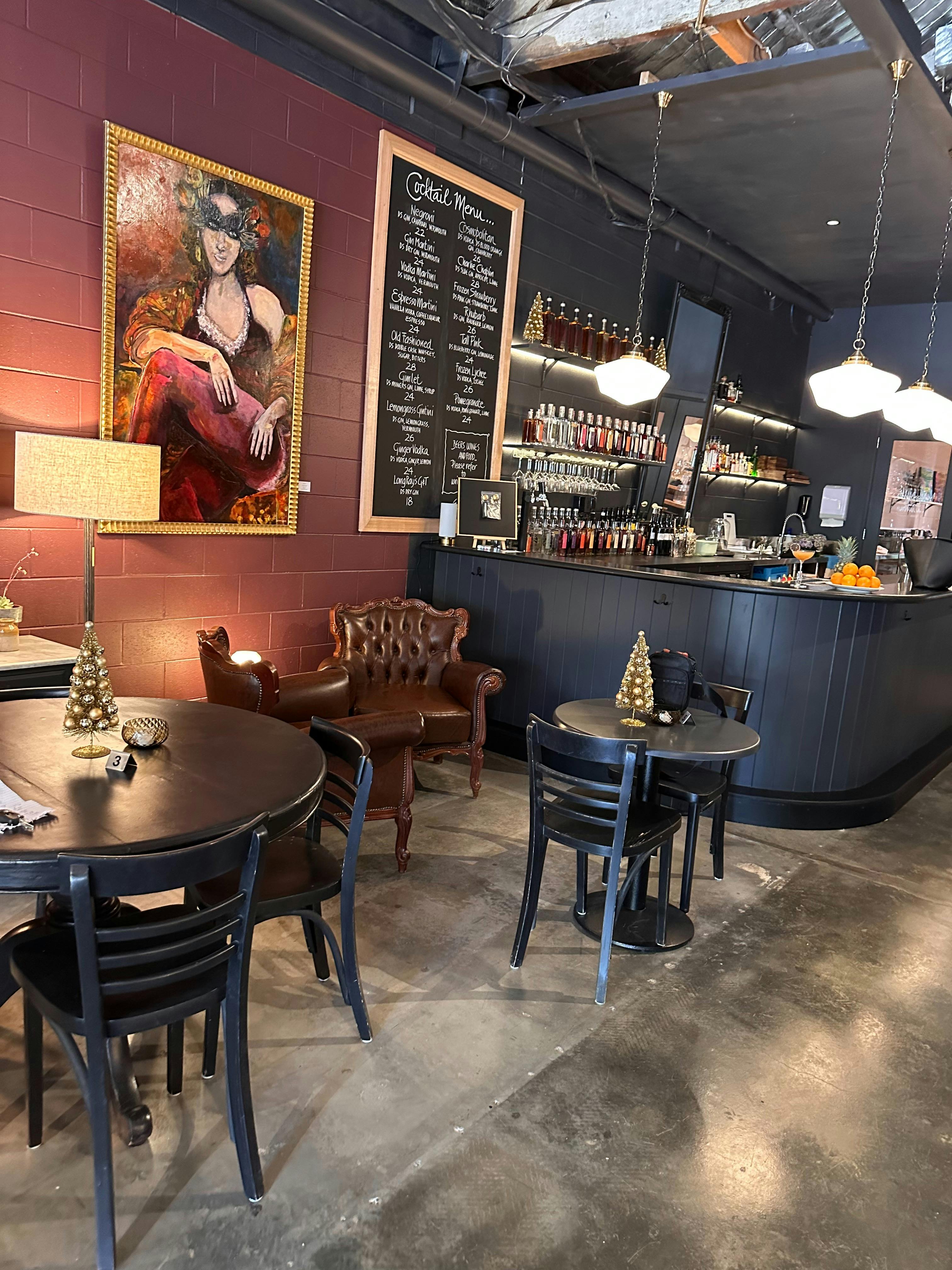 Interior of Cellar Door