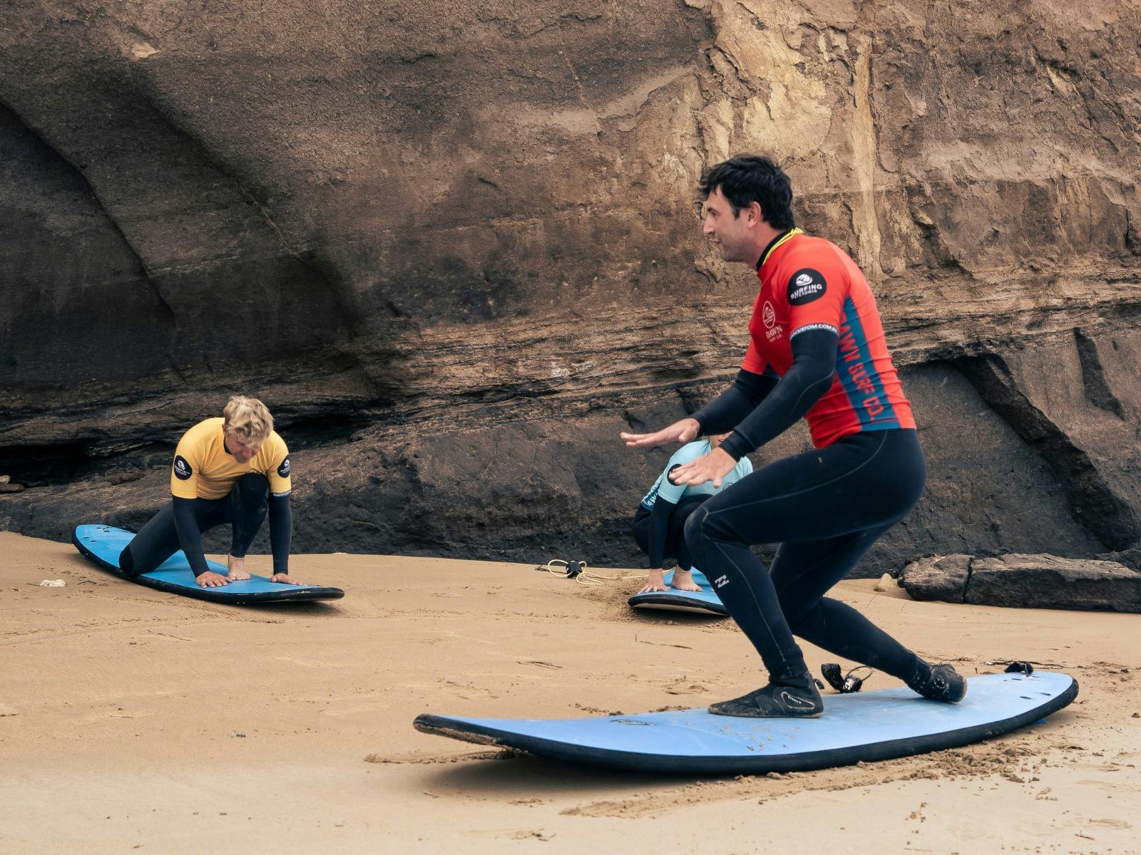 Dawn Surf Co. will get you standing up on a wave in no time.