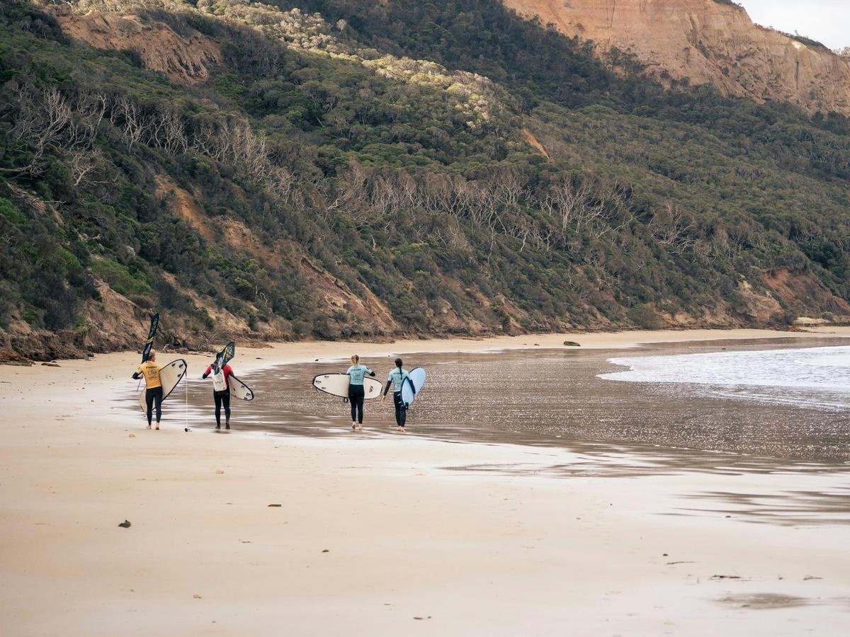 Escape the choas of the town beaches. Dawn Surf Co teaches you at the beaches only the locals know.