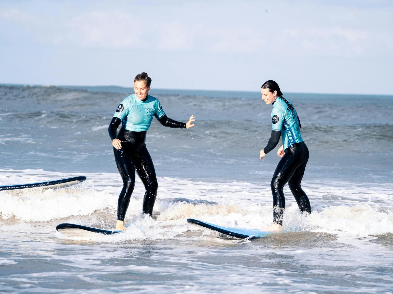 Small-group surf lessons for adults in Torquay and Anglesea.