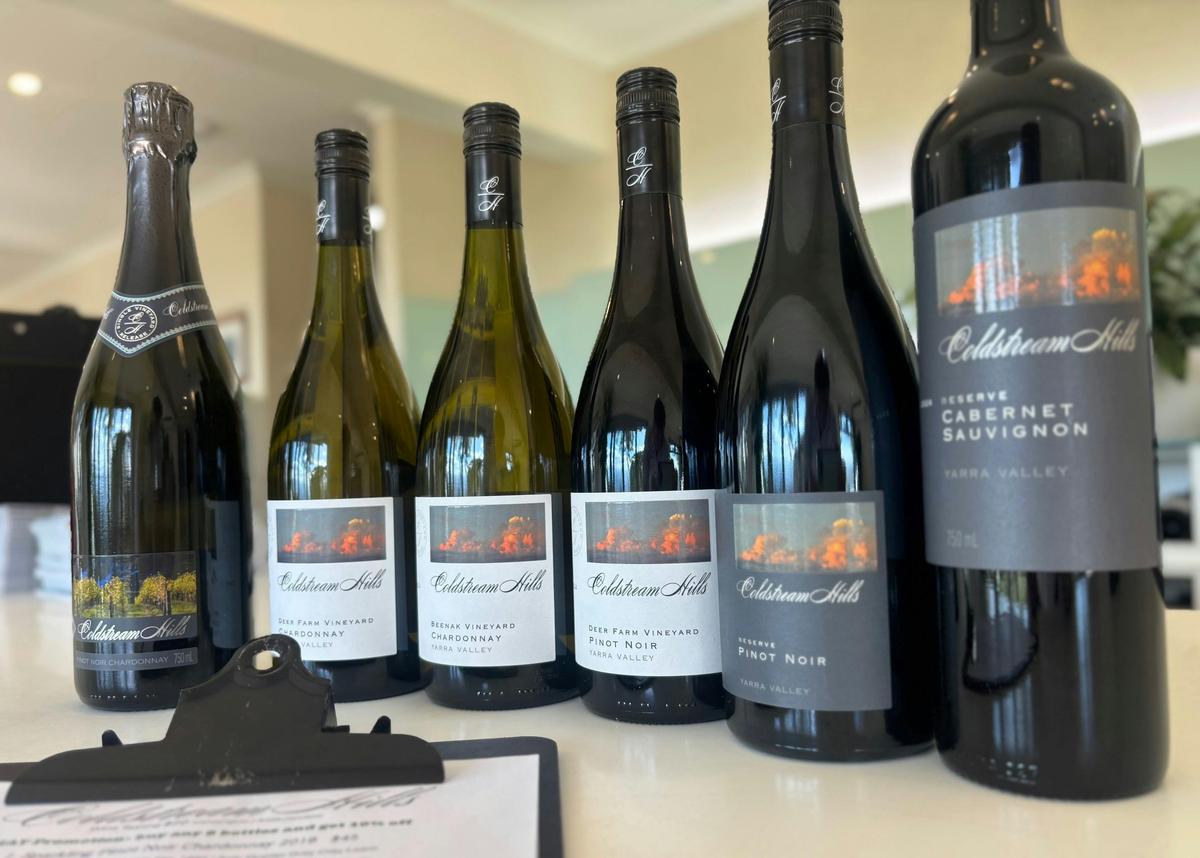 Wine Tasting Line up