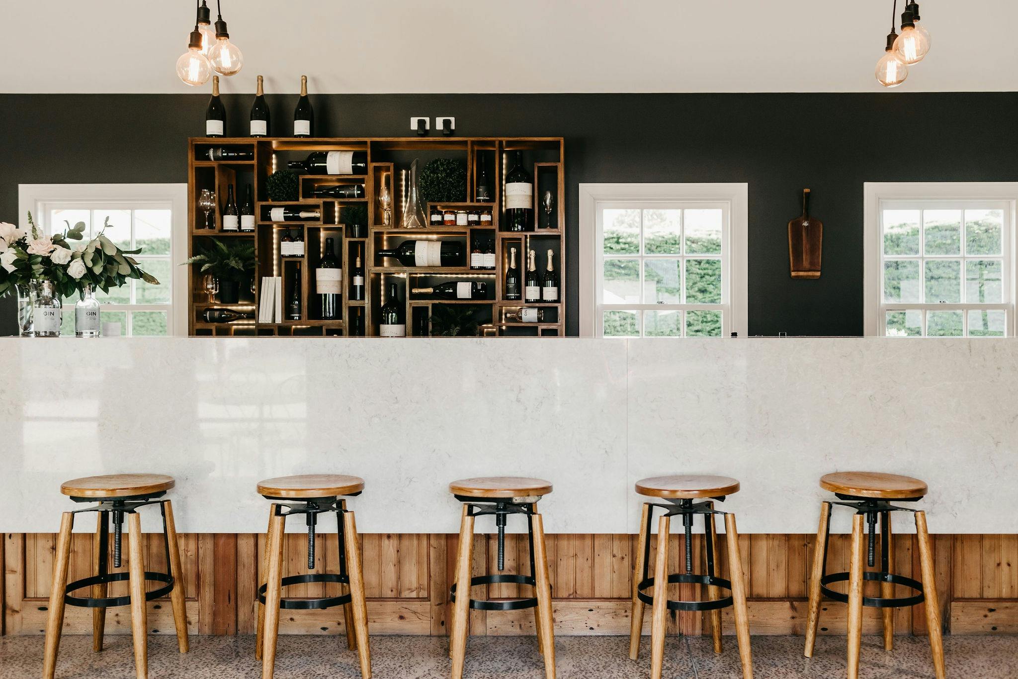 Tasting Bench within our Cellar Door