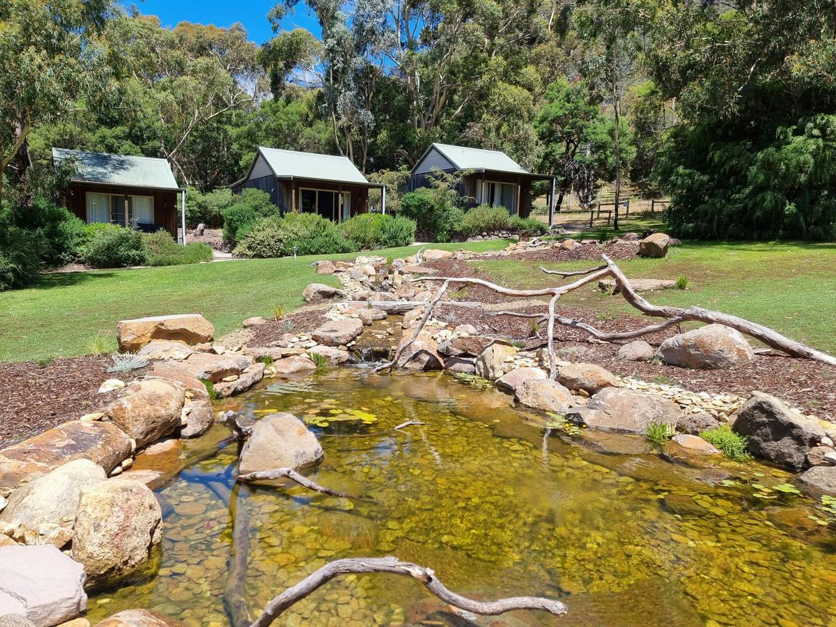 Spa Studios overlooking wildlife ponds