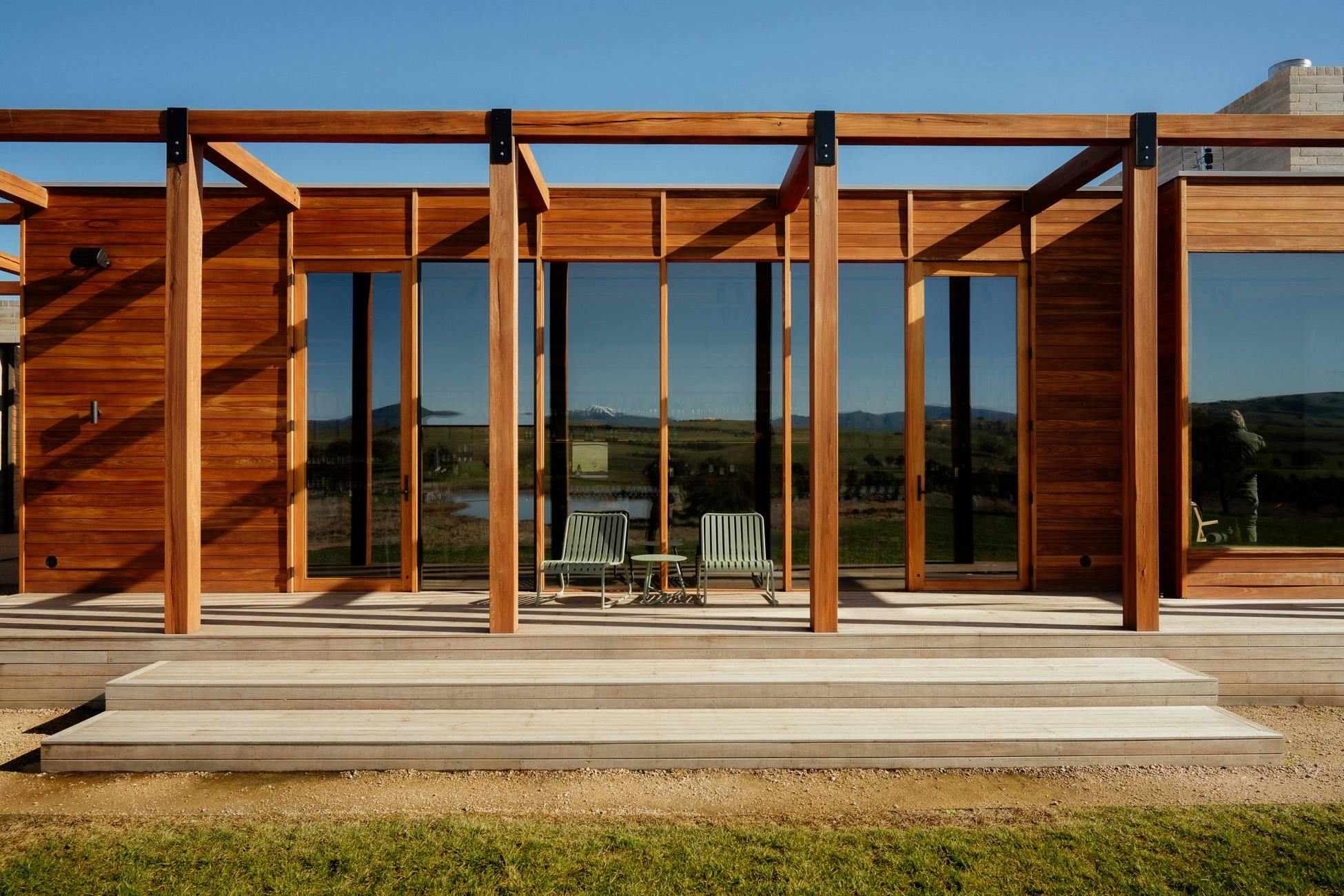 View of the cellar door
