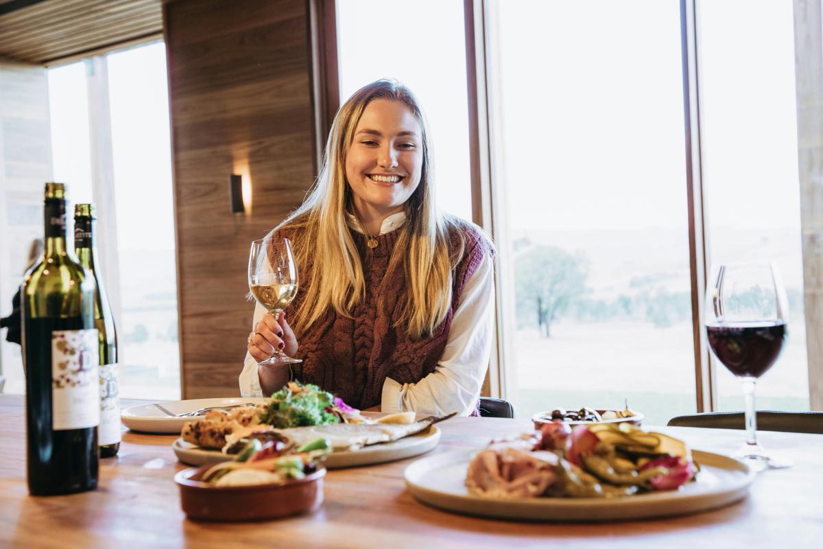 Relax in our new cellar door