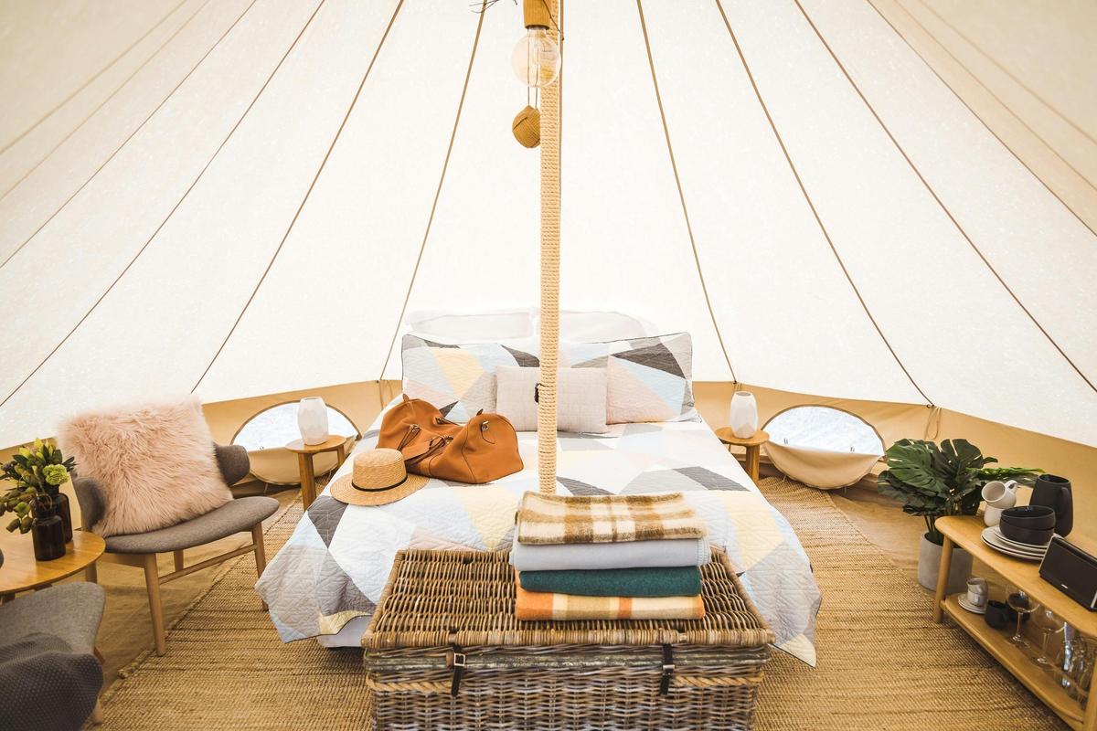 Cosy Tents Glamping Bell Tents