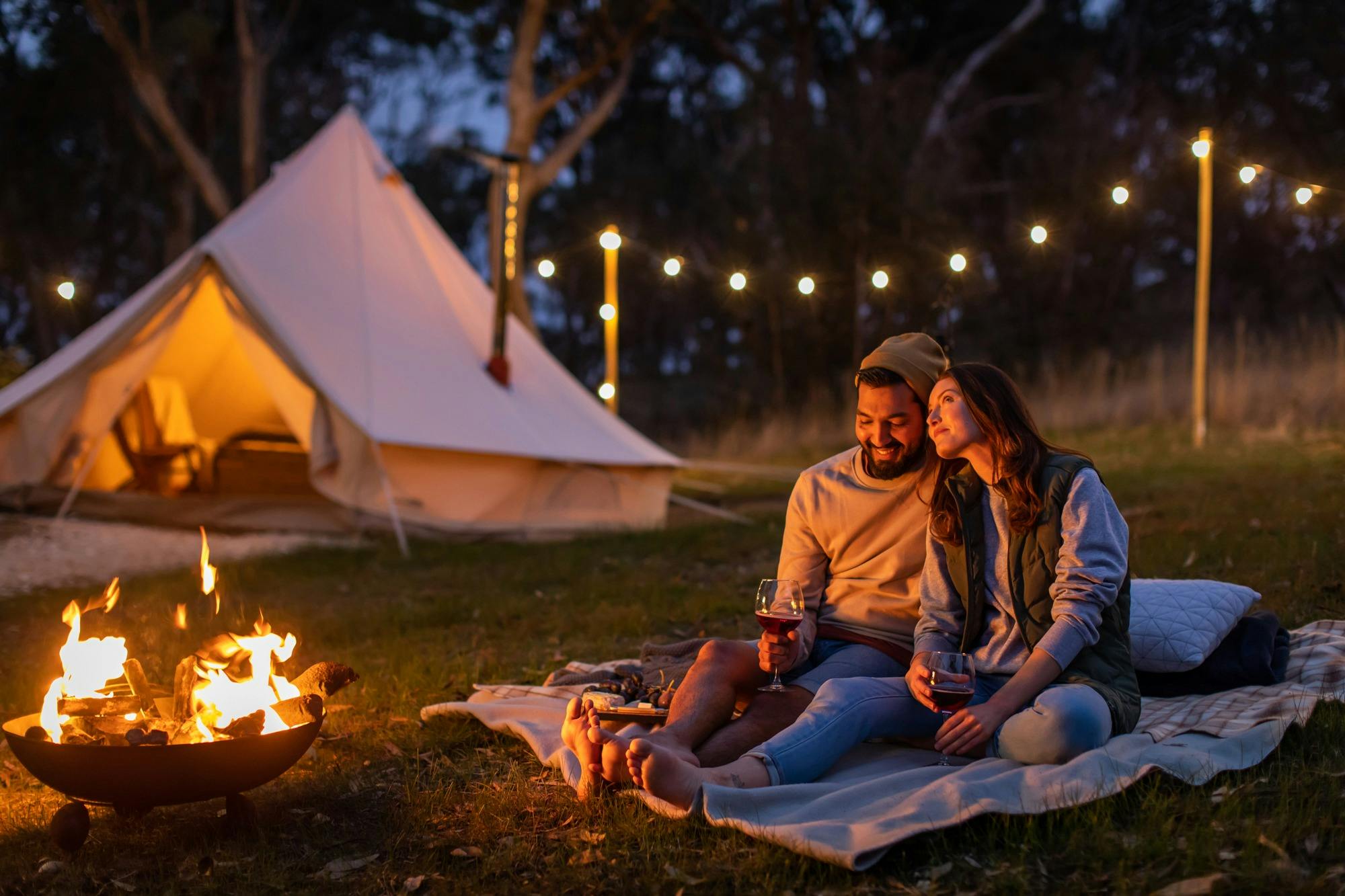 Cosy Tents Glamping Bell Tents