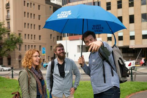 Depot guides at the starting point