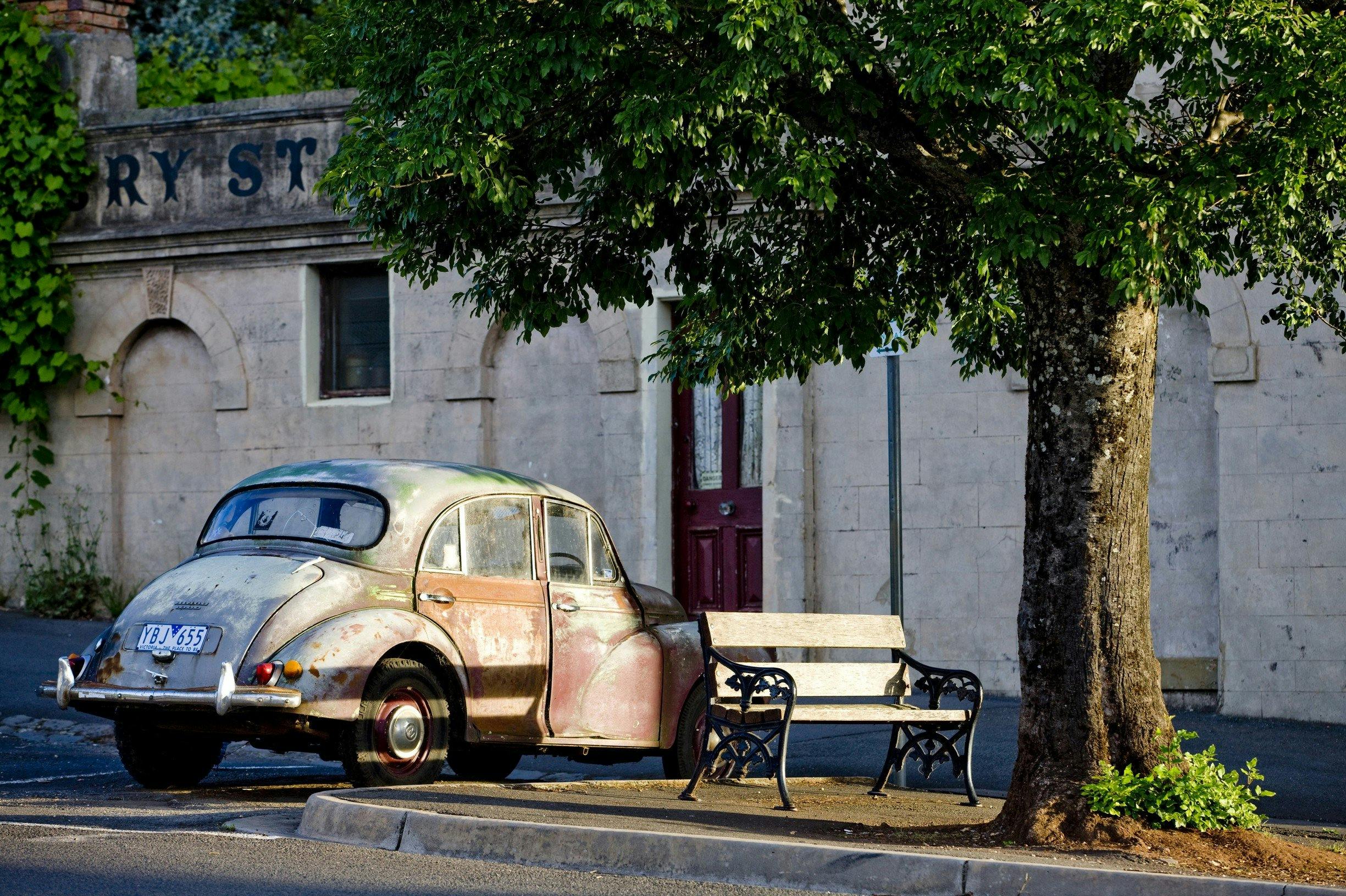 Old Car on Daylesford Street