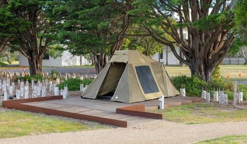 Discovery Tents - Point Nepean National Park