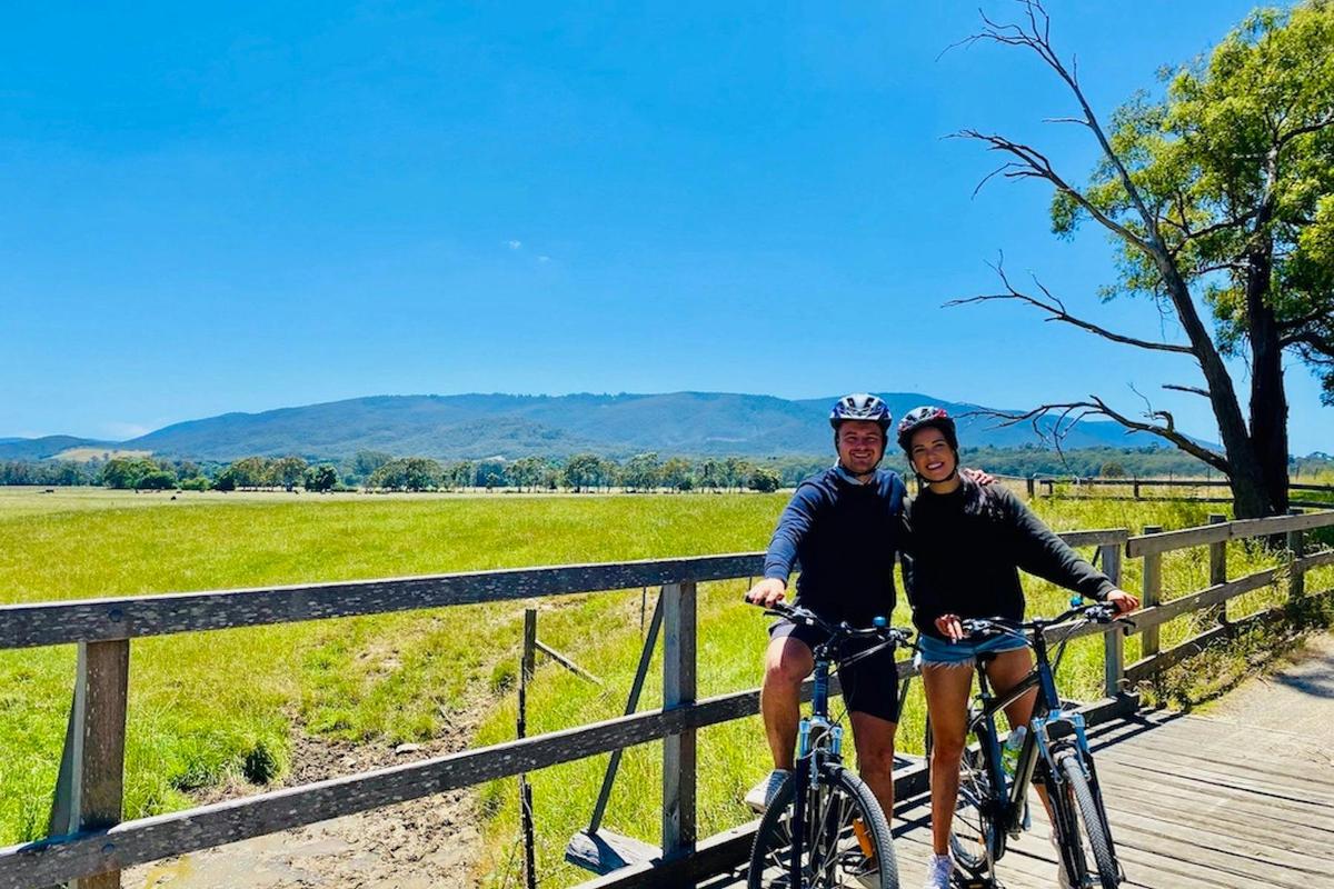 Cycling Vine Tours Yarra Valley Victoria