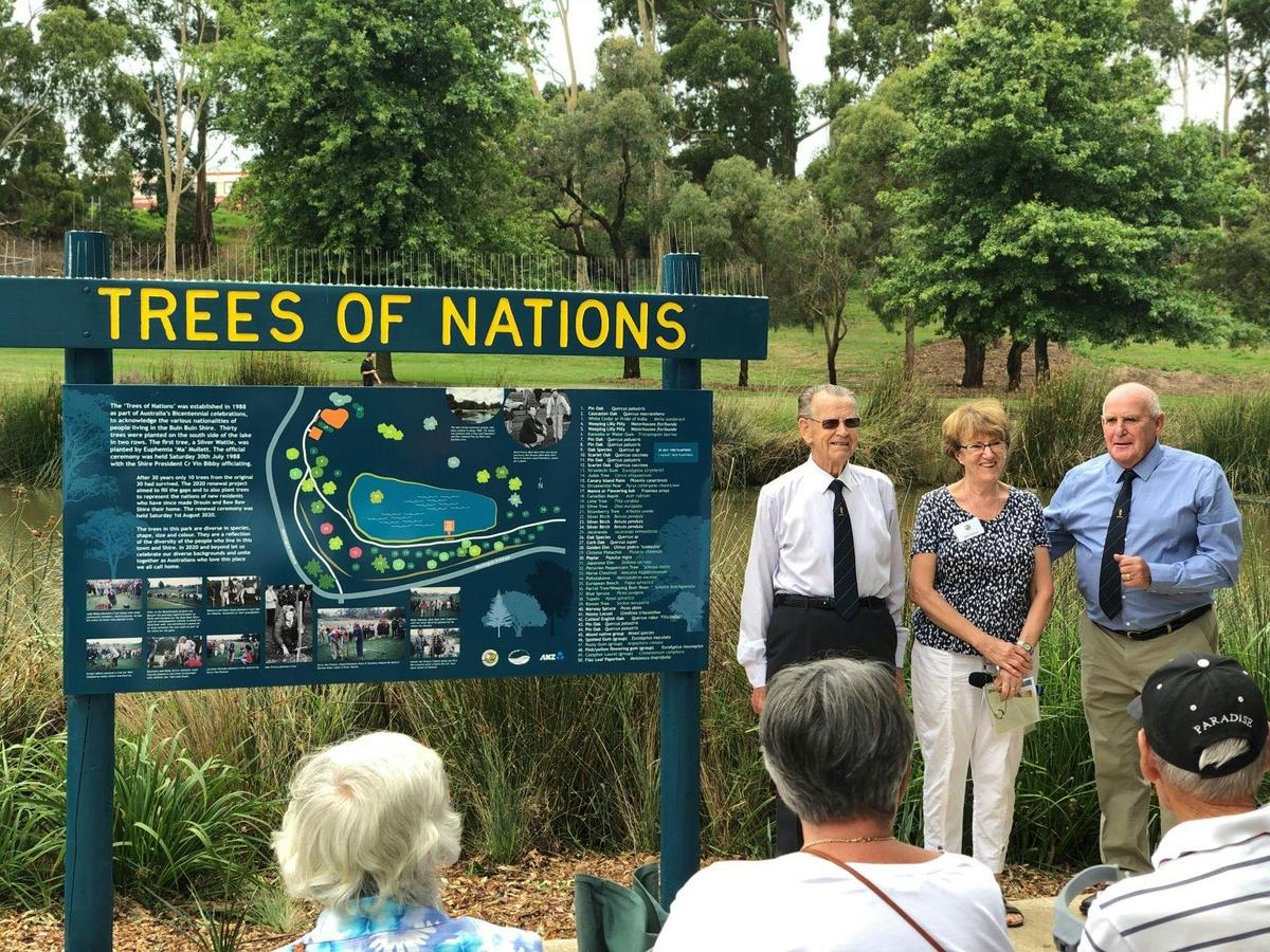 official opening of the park 2021 after renewal works were complete