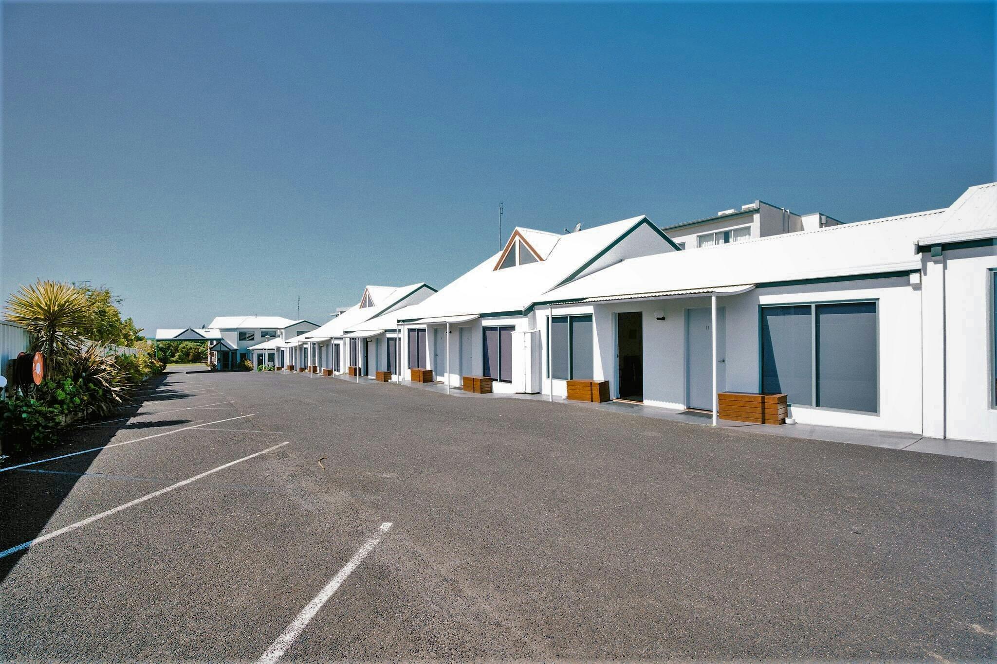 Exterior Side View and Carpark