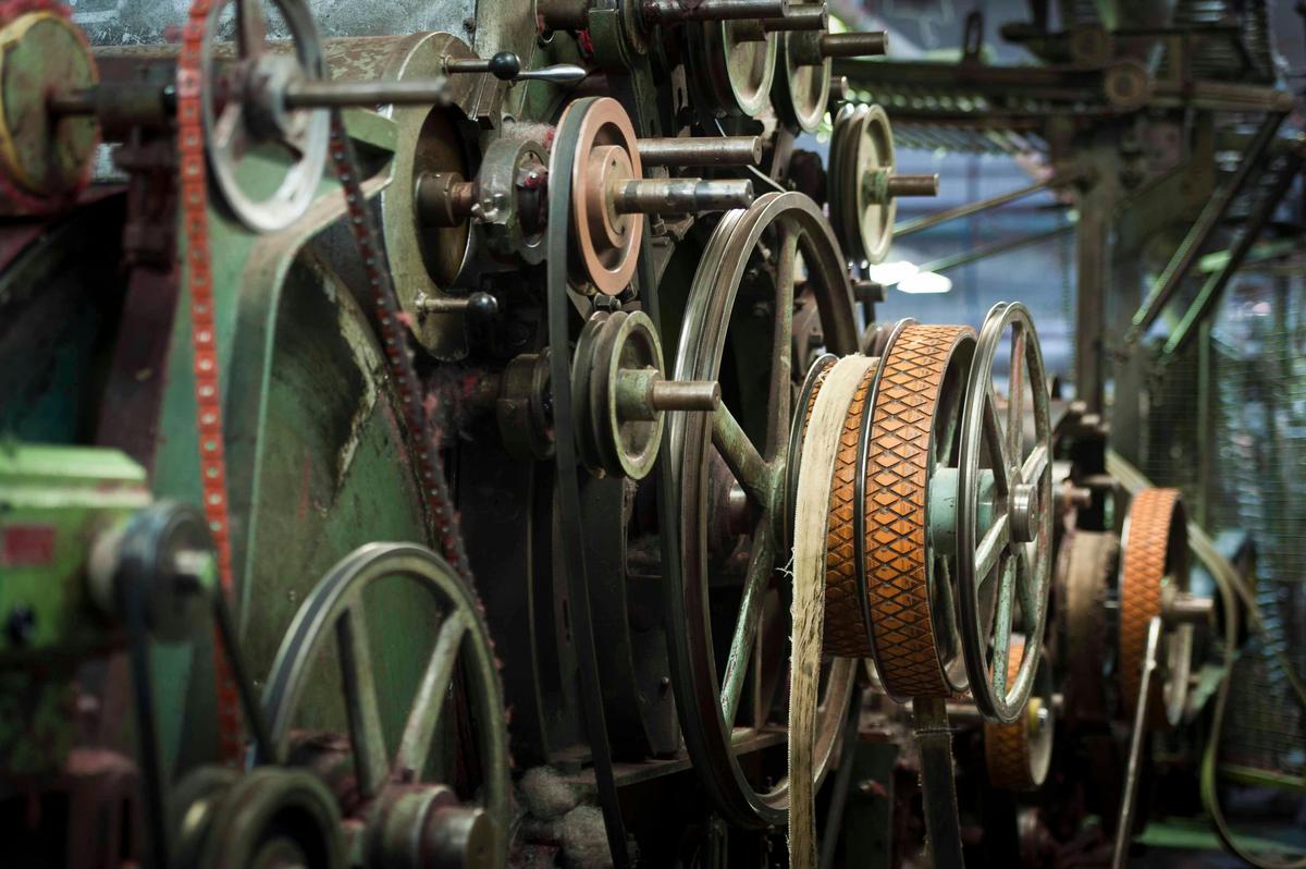 View the last coloured spinning mill
