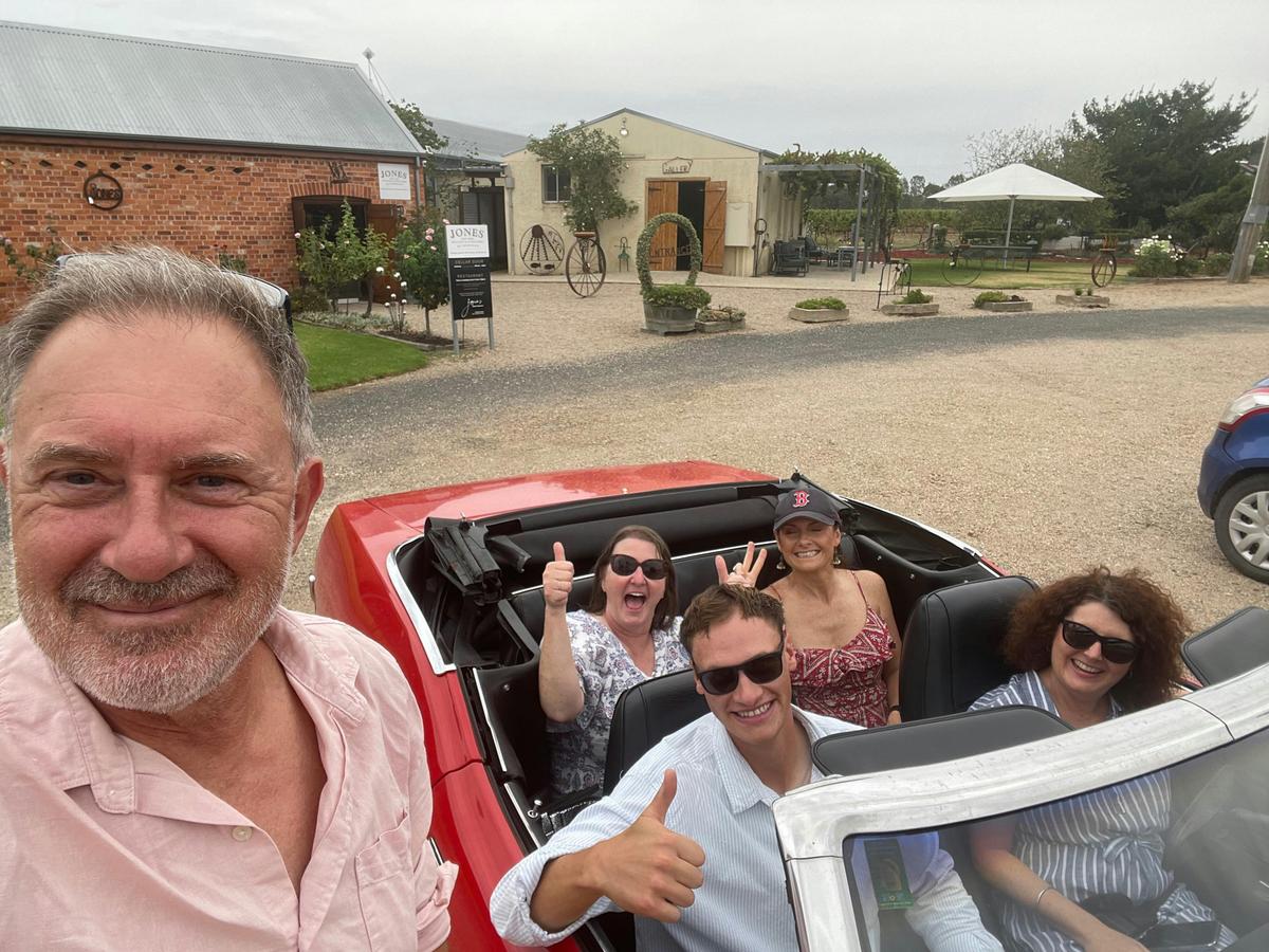 Having an Epic time with Epic Wheels Winery Tours