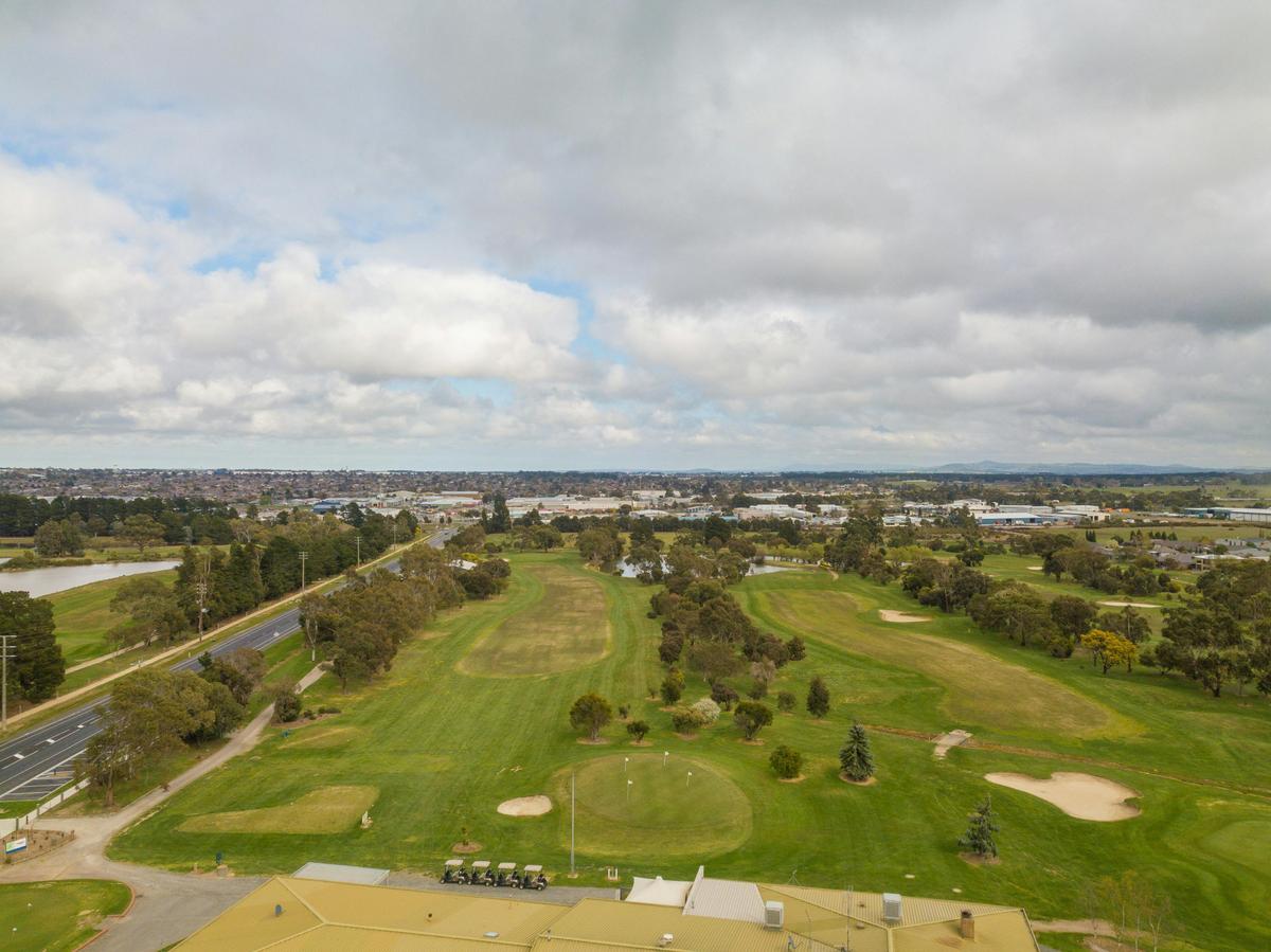 Overlooking our lovely course