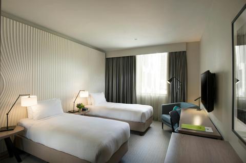 Twin room DoubleTree by Hilton Melbourne