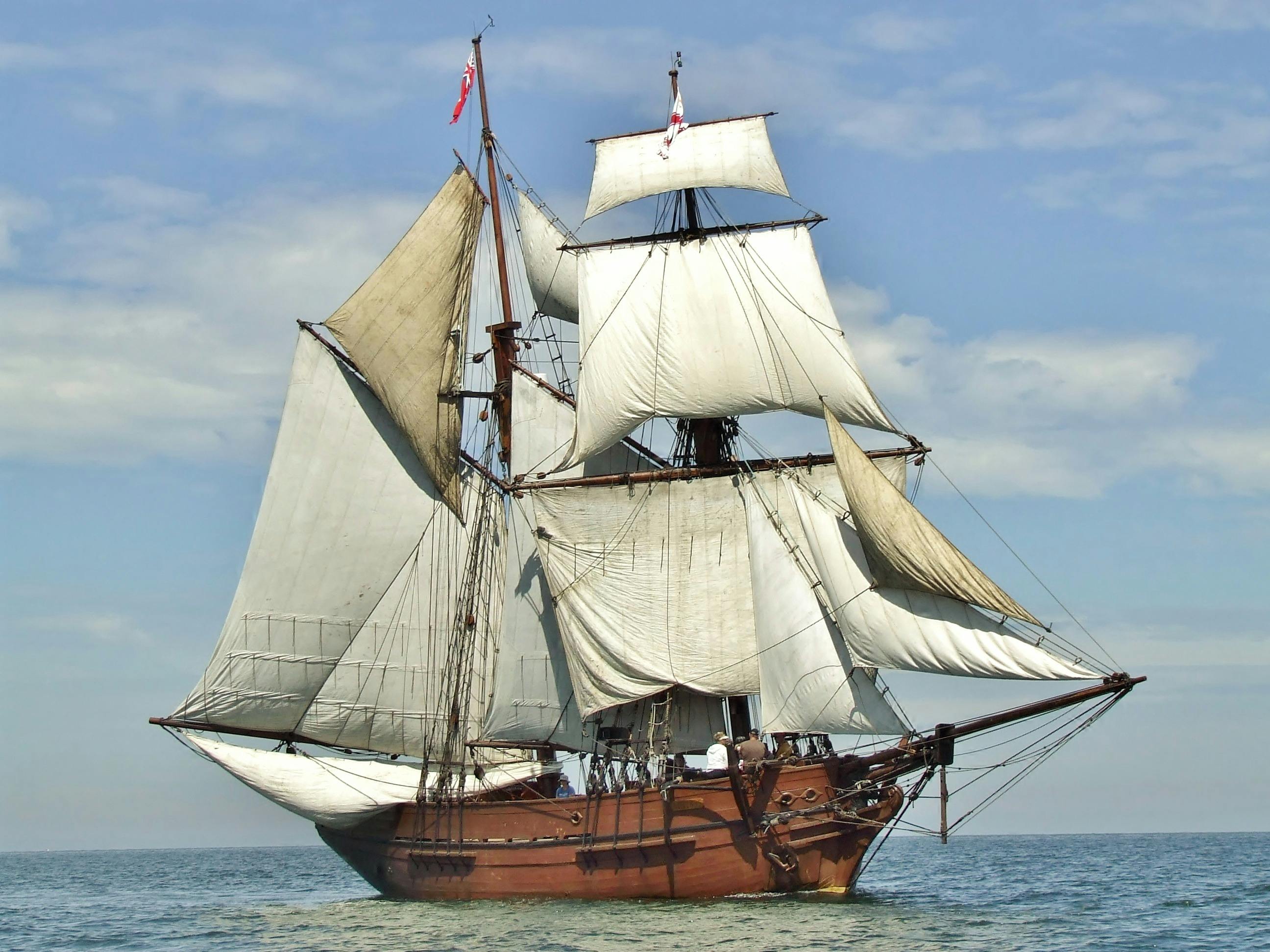Enterprize with all sails set