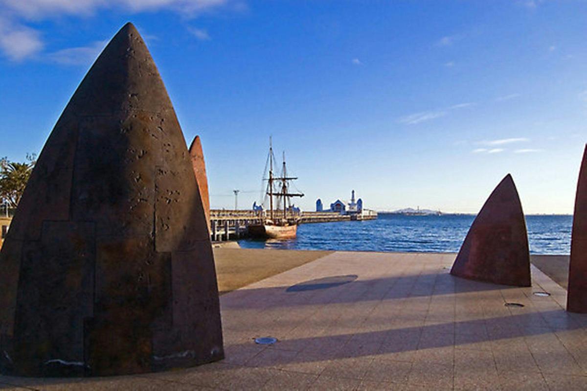 Enterprize alongside at Steampacket Jetty, Geelong