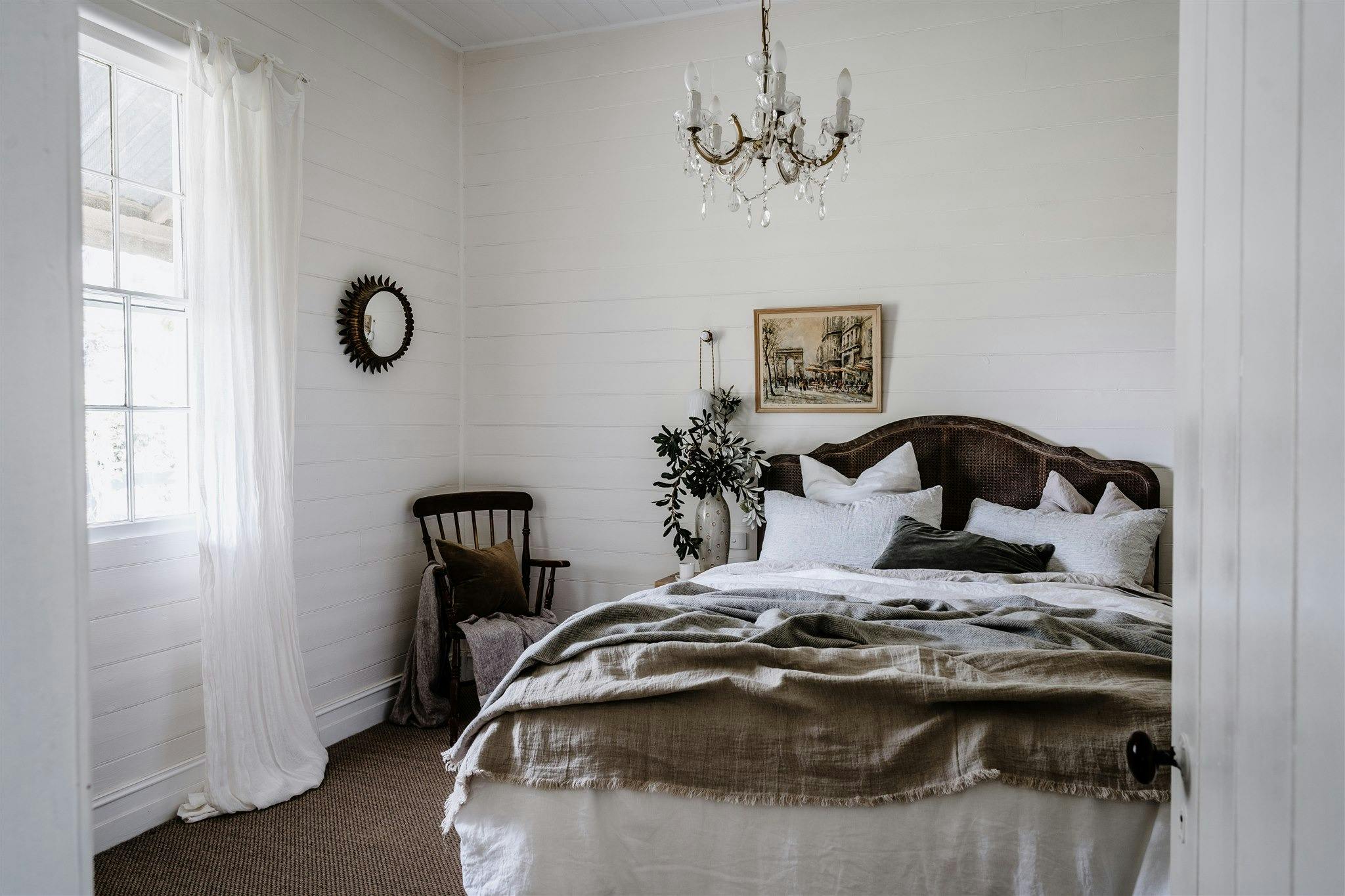 The Cottage at Dunmore Farm  Master Bedroom